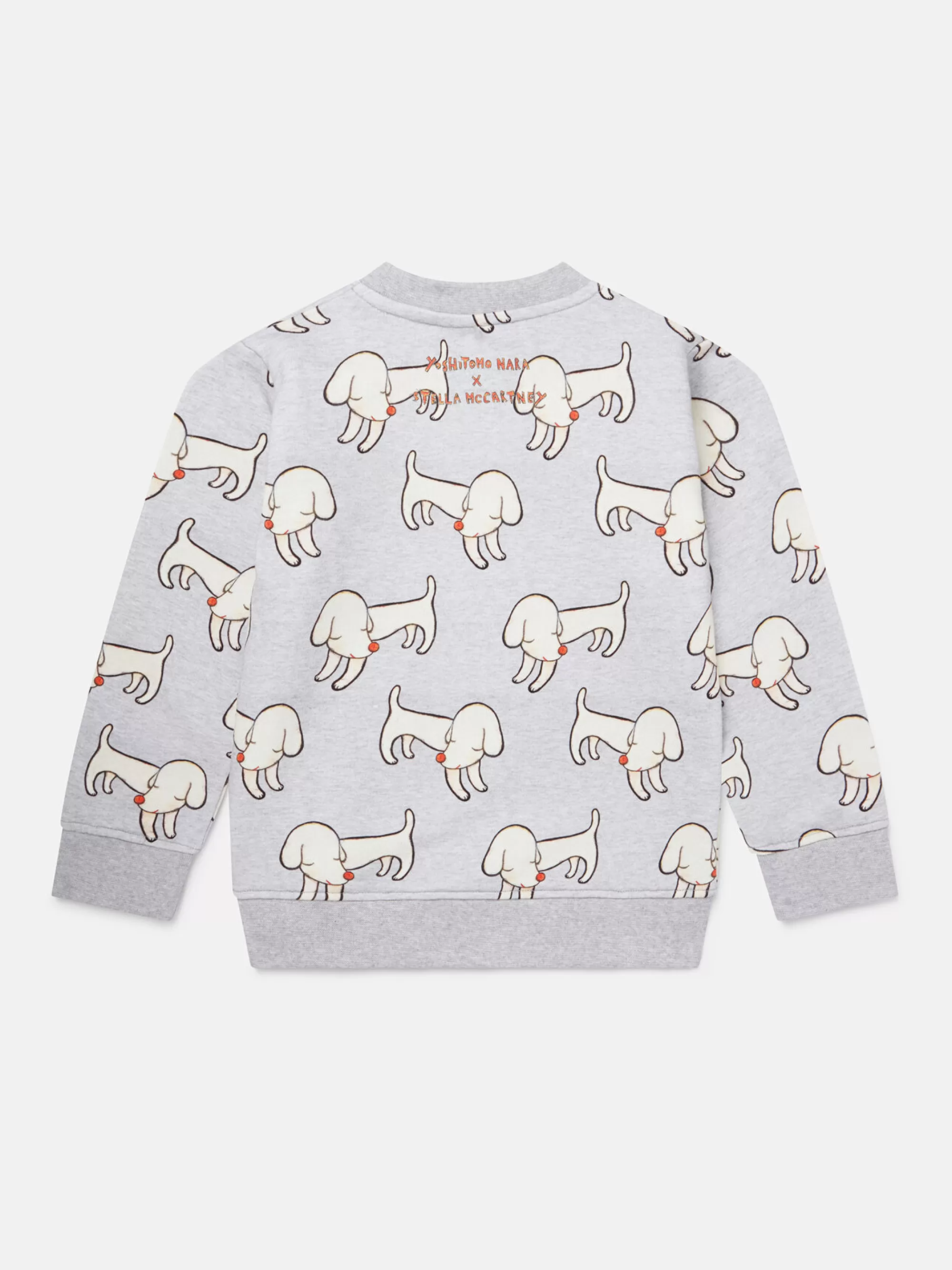 Bambini Stella McCartney T-Shirt>Felpa Con Stampa Lonesome Puppy