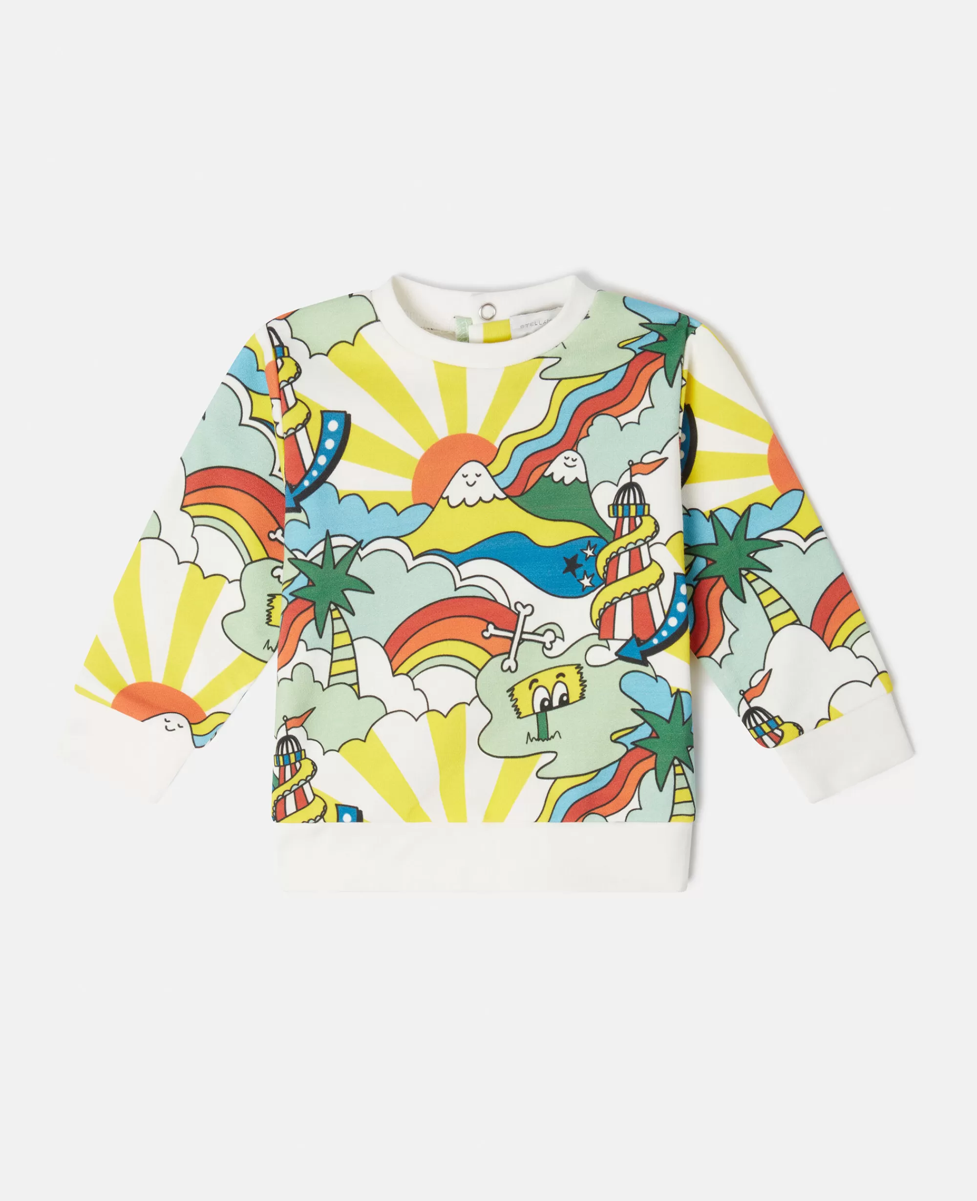 Bambini Stella McCartney T-Shirt>Felpa Con Stampa Ottovolante