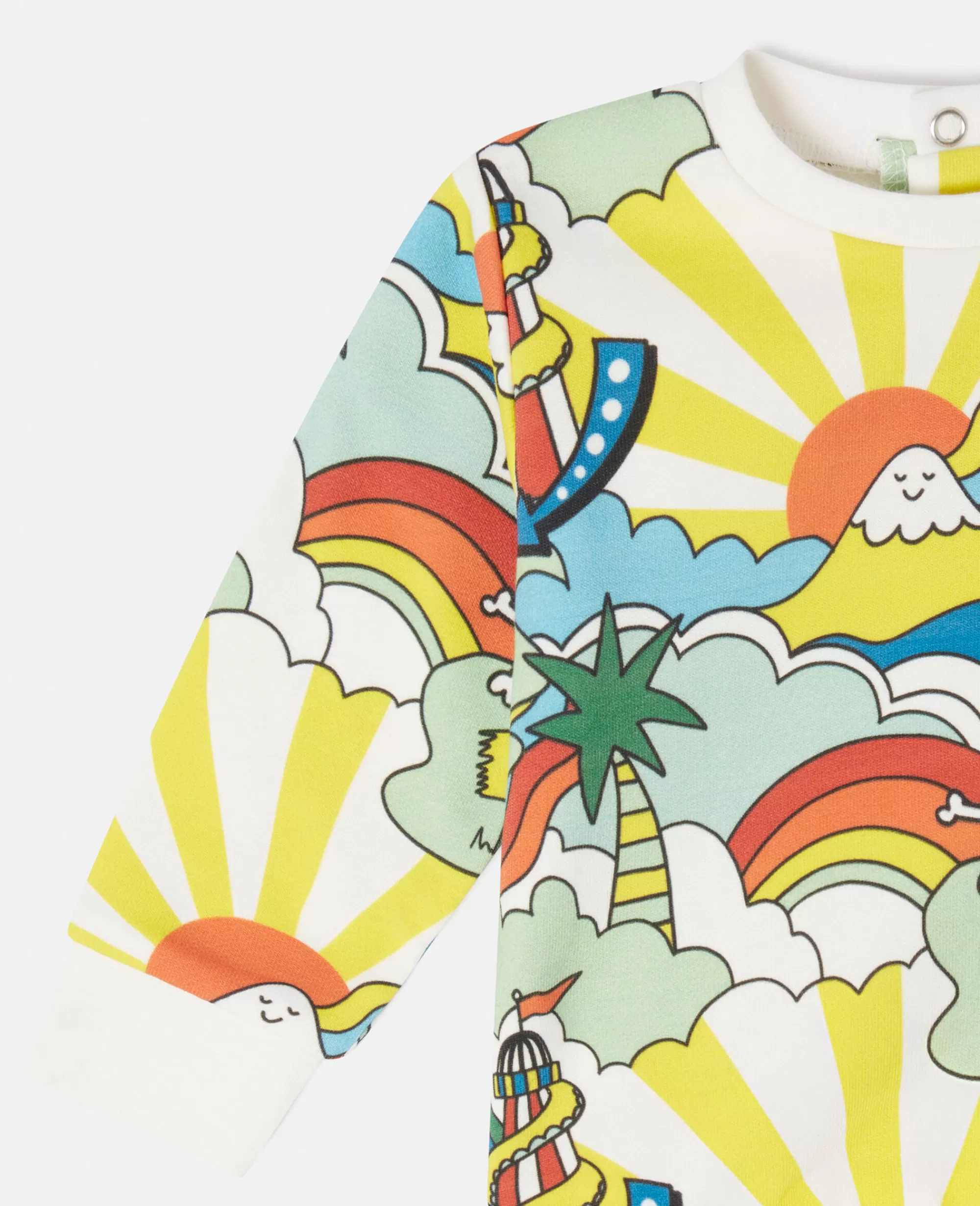 Bambini Stella McCartney T-Shirt>Felpa Con Stampa Ottovolante