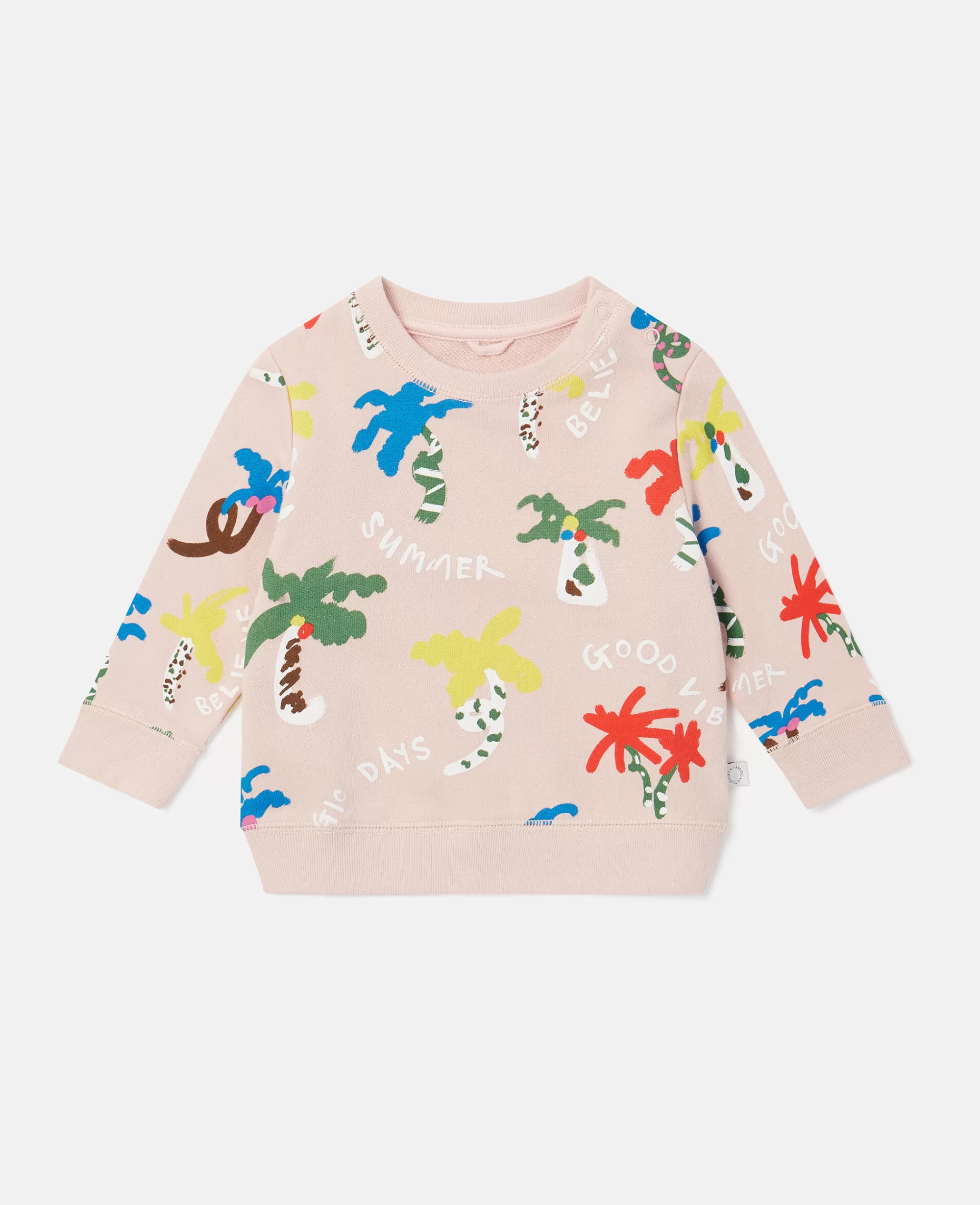 Bambini Stella McCartney Bimba>Felpa Con Stampa Palma