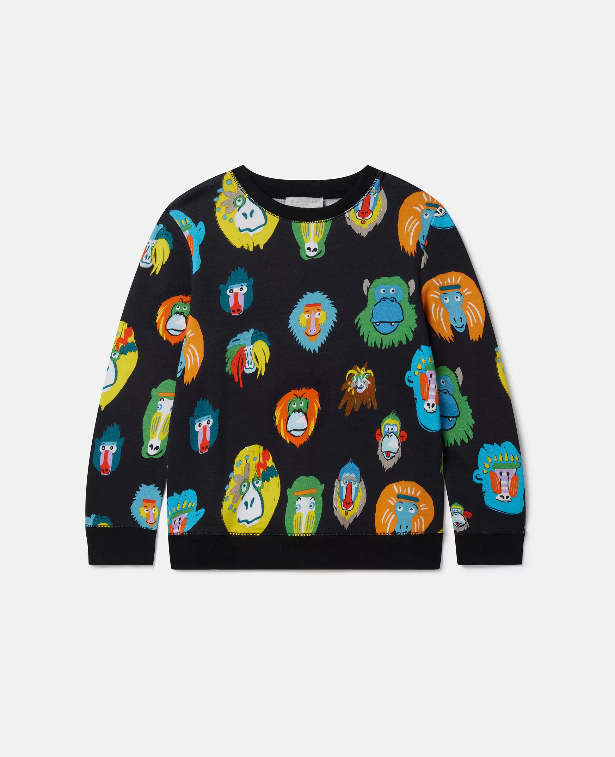 Bambini Stella McCartney Pullover E Cardigan>Felpa Con Stampa Scimmia