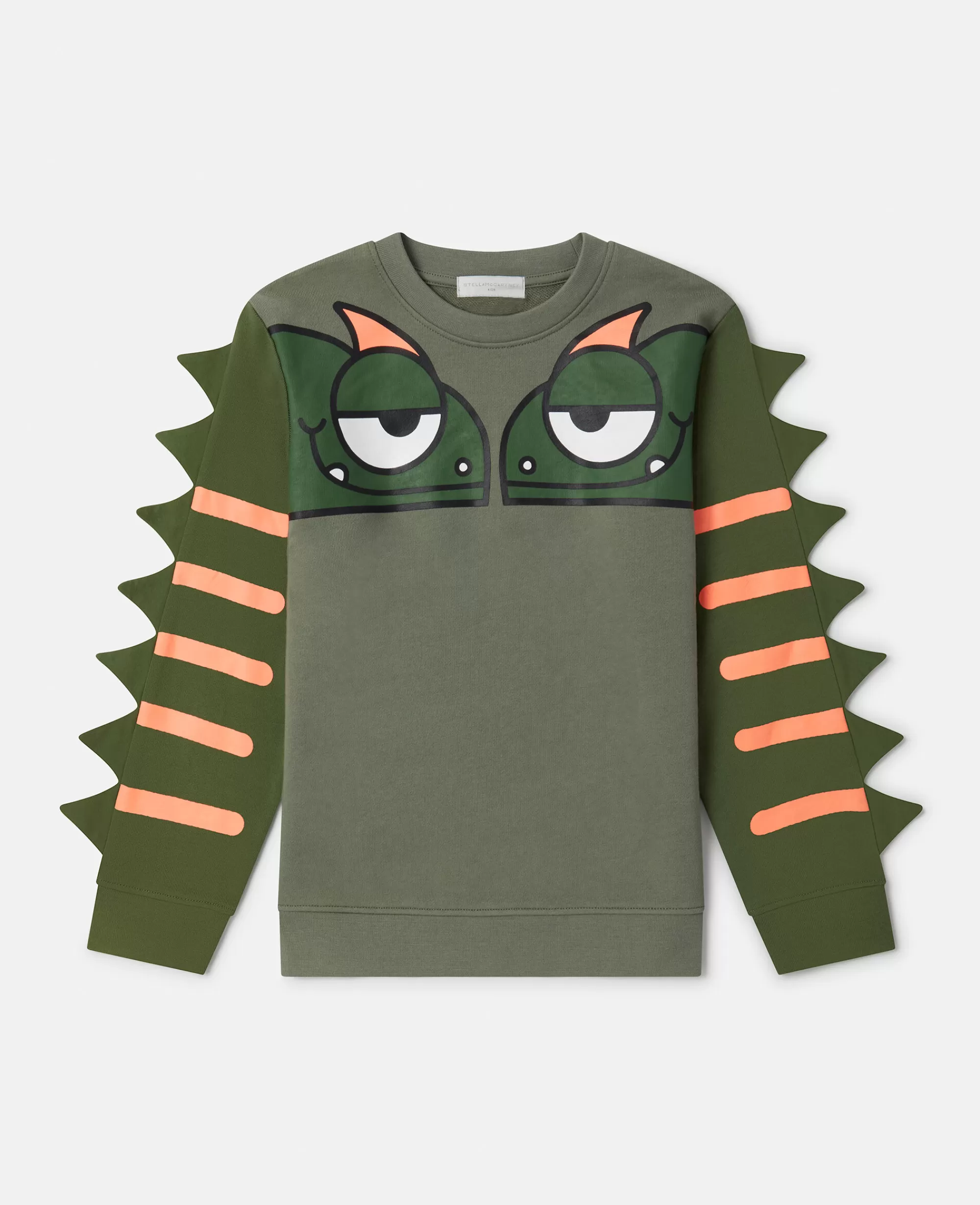 Bambini Stella McCartney Pullover E Cardigan>Felpa Cresta Due Gechi