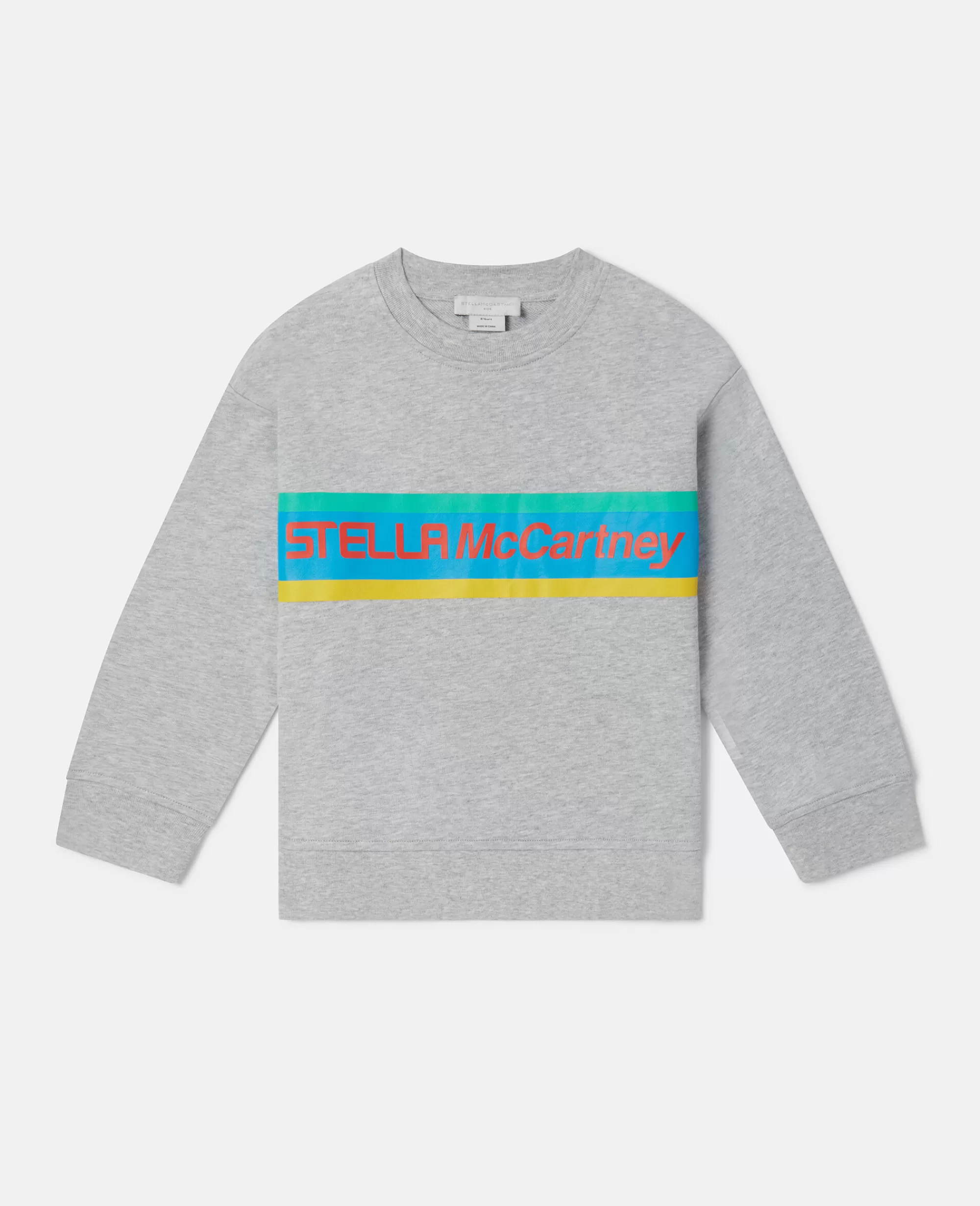 Bambini Stella McCartney Pullover E Cardigan>Felpa Oversize Active Con Logo Stella