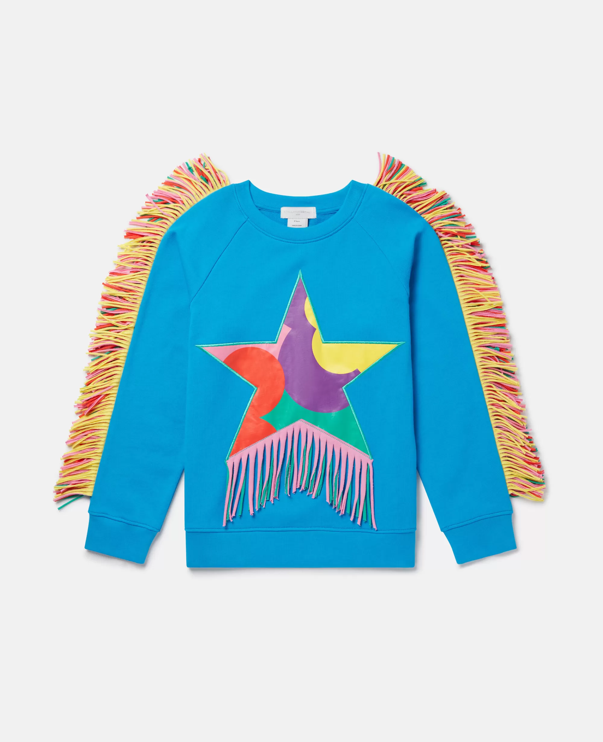 Bambini Stella McCartney T-Shirt>Felpa Stella Con Frange