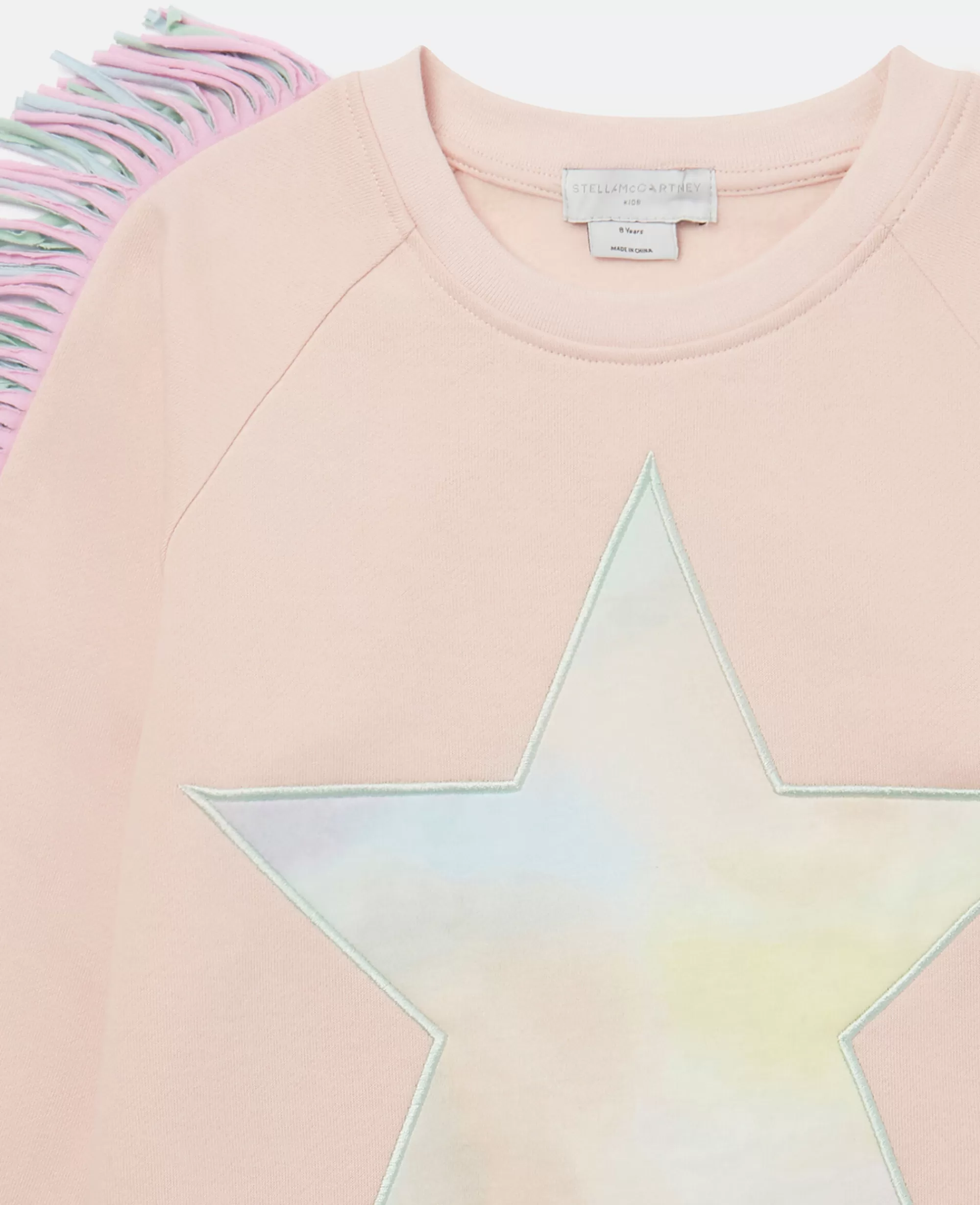 Bambini Stella McCartney Pullover E Cardigan>Felpa Stella Con Frange