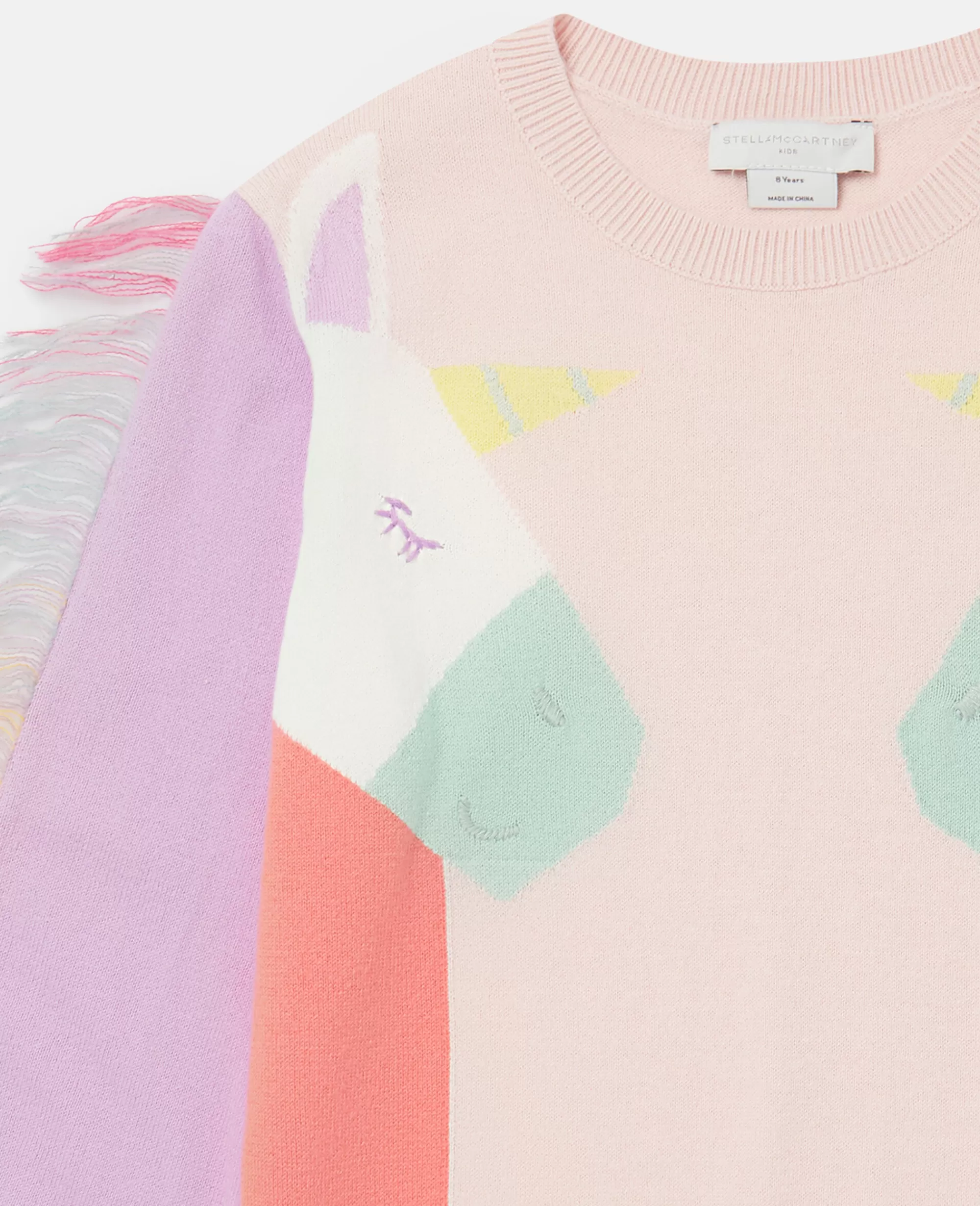 Bambini Stella McCartney Pullover E Cardigan>Felpa Unicorno Arcobaleno