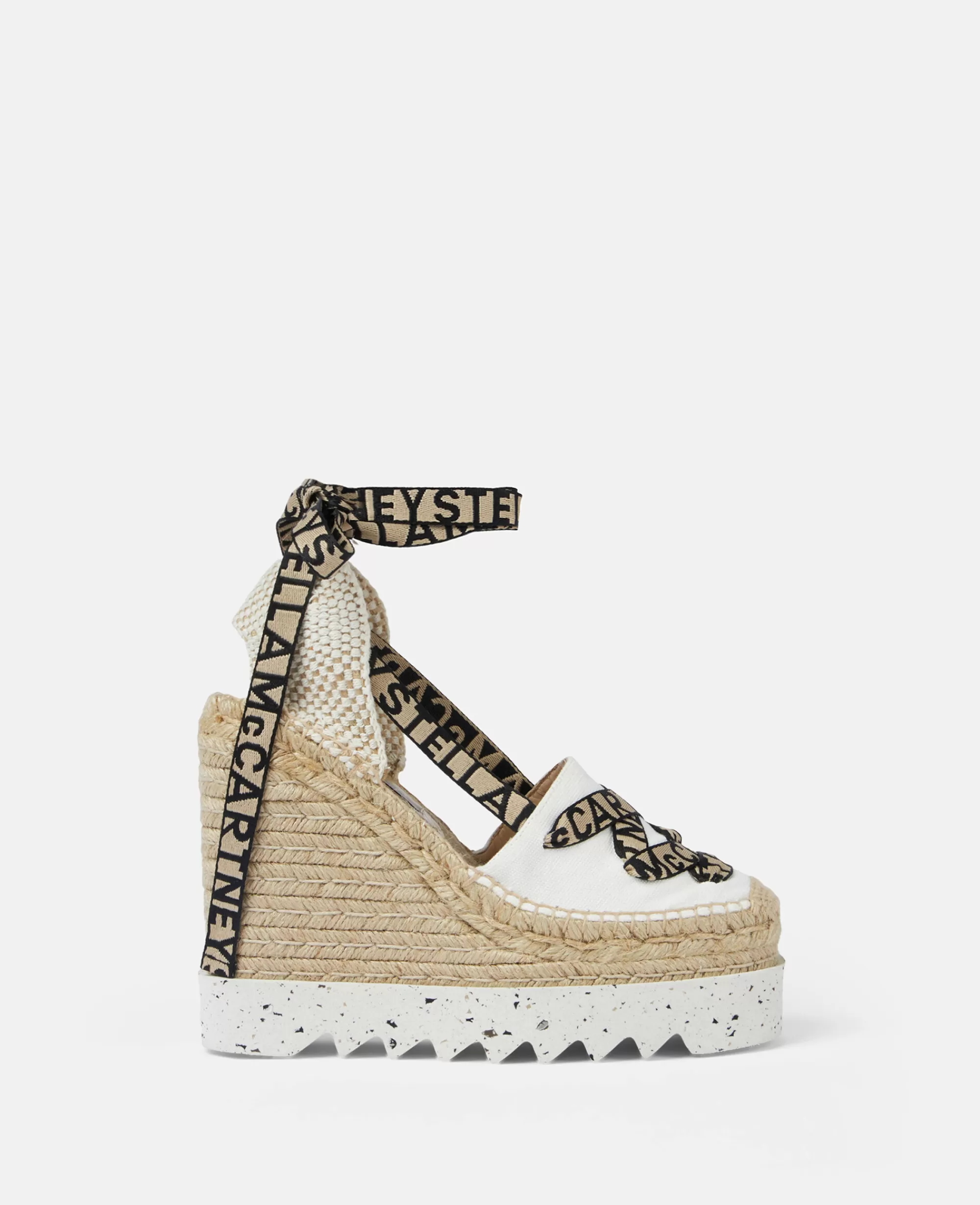 Donna Stella McCartney Zeppe>Gaia Platform Espadrille Wedges