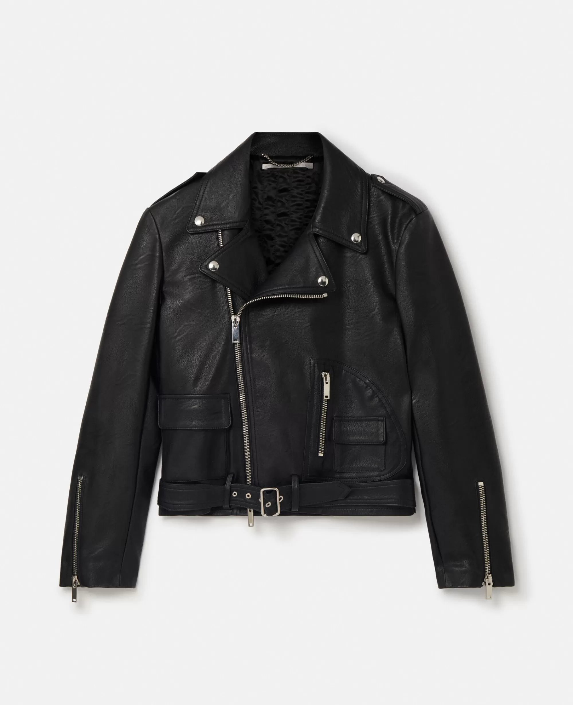 Donna Stella McCartney Giacche E Cappotti>Giacca Biker In Alter Mat