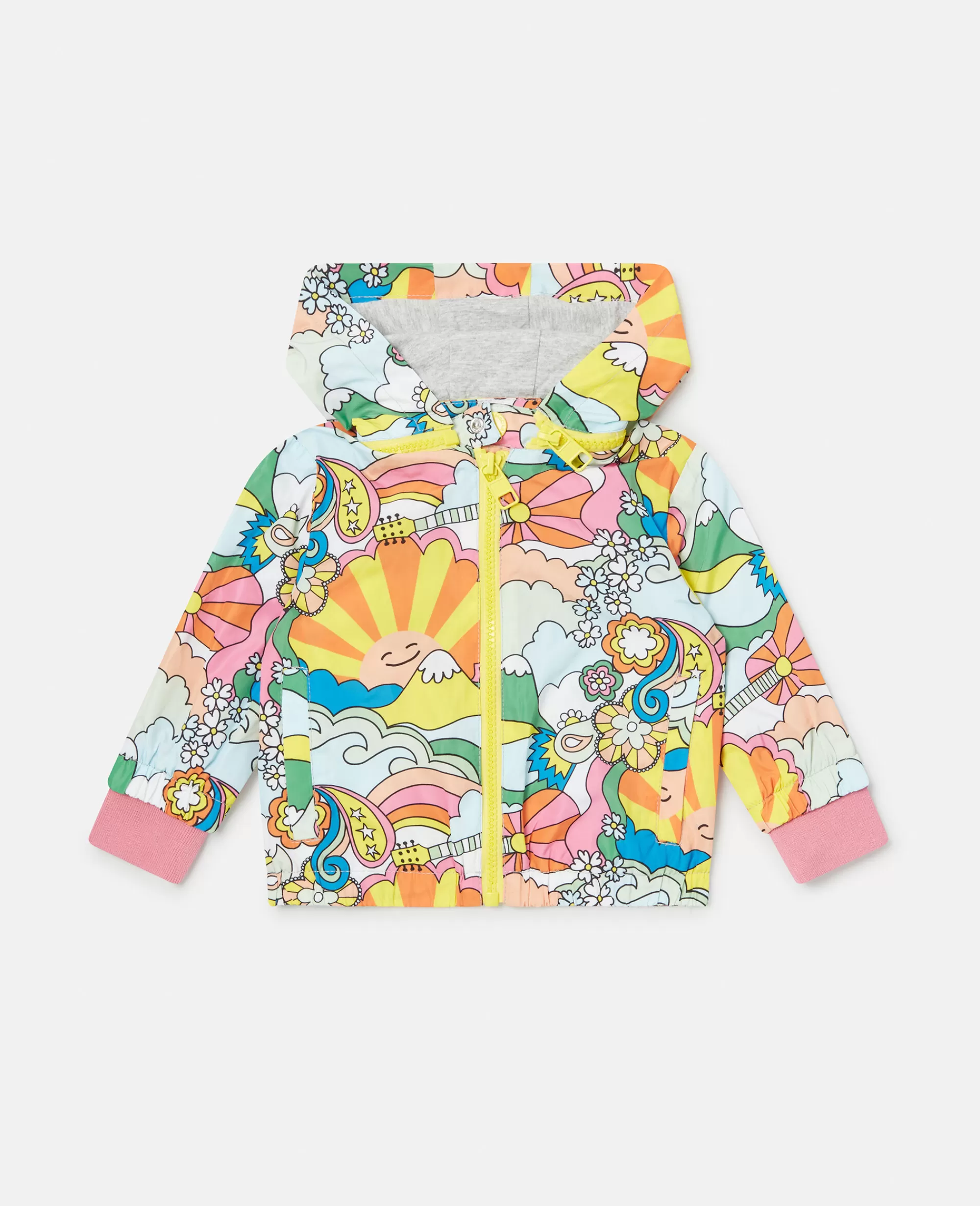 Bambini Stella McCartney Capispalla>Giacca Con Cappuccio Love To Dream