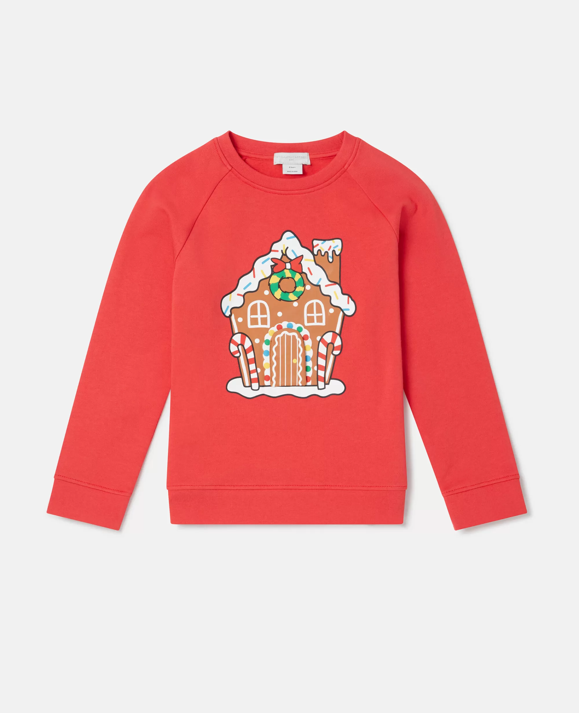 Bambini Stella McCartney Pullover E Cardigan>Gingerbread House Motif Sweatshirt