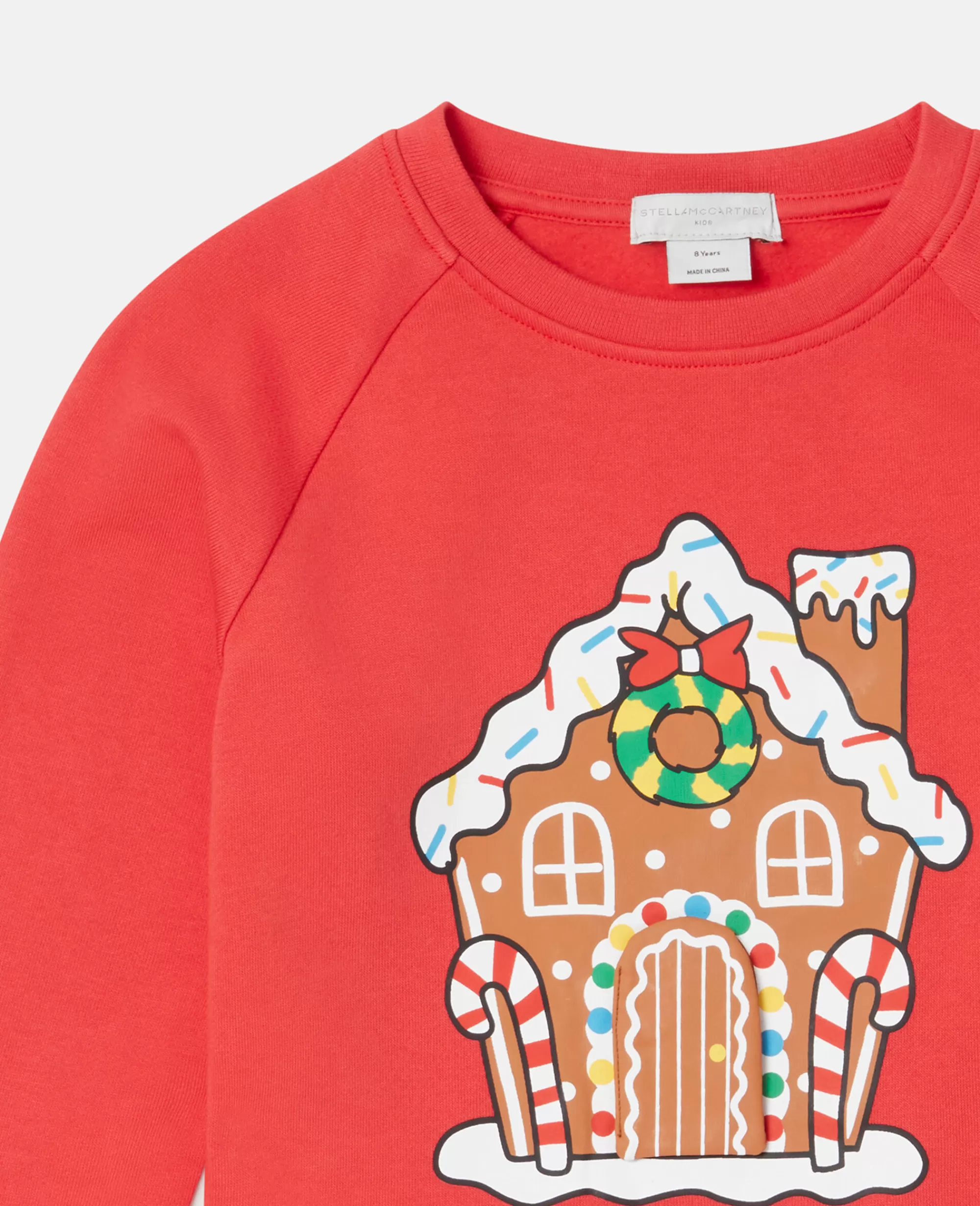 Bambini Stella McCartney Pullover E Cardigan>Gingerbread House Motif Sweatshirt