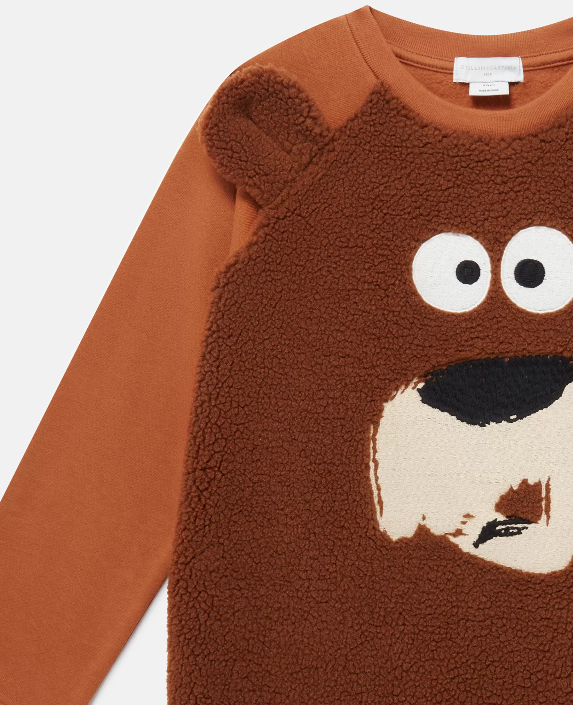 Bambini Stella McCartney Bimbo>Grizzly Bear Fleece Sweatshirt