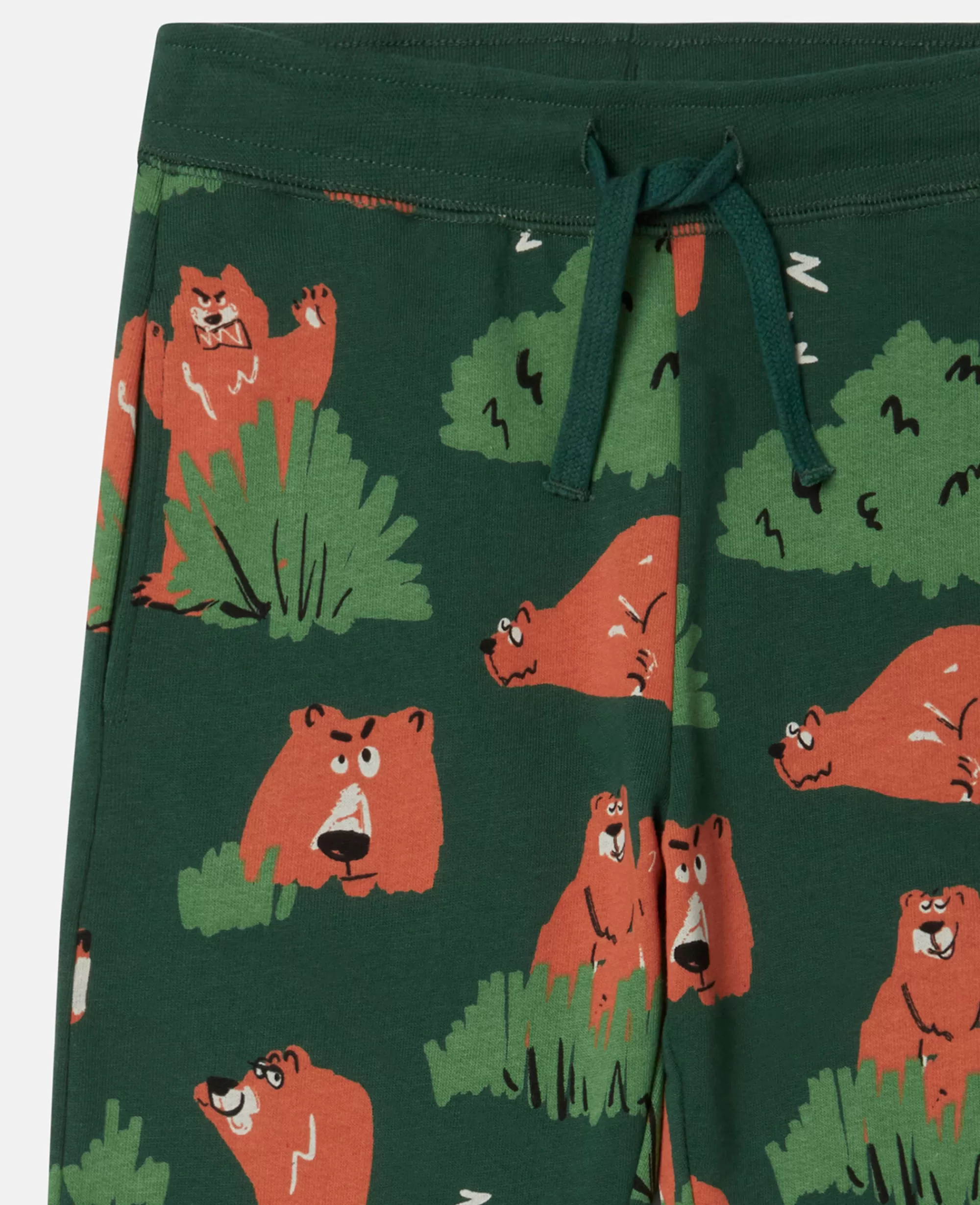 Bambini Stella McCartney Pantaloni E Shorts>Grizzly Bear Print Joggers