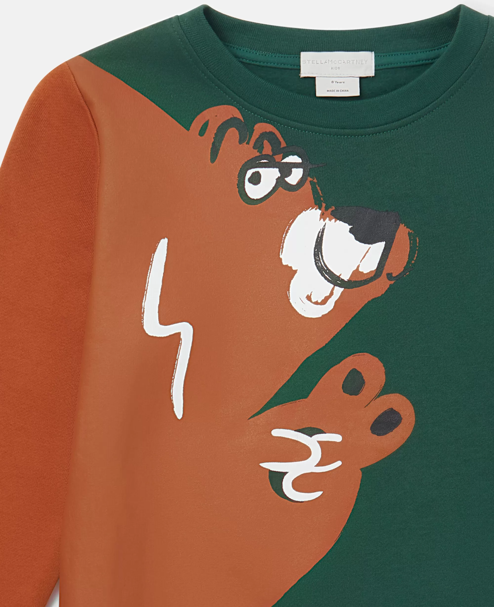 Bambini Stella McCartney Bimbo>Grizzly Bear Sweatshirt