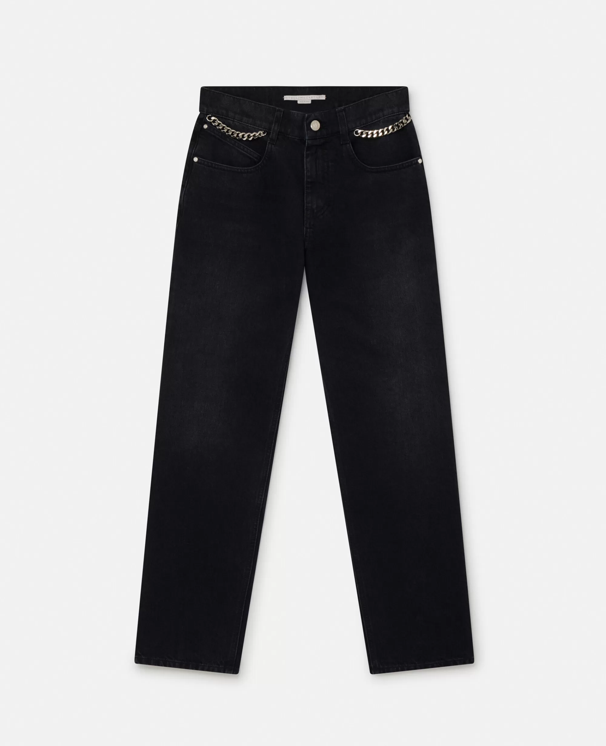 Donna Stella McCartney Denim>Jeans A Gamba Stretta Falabella