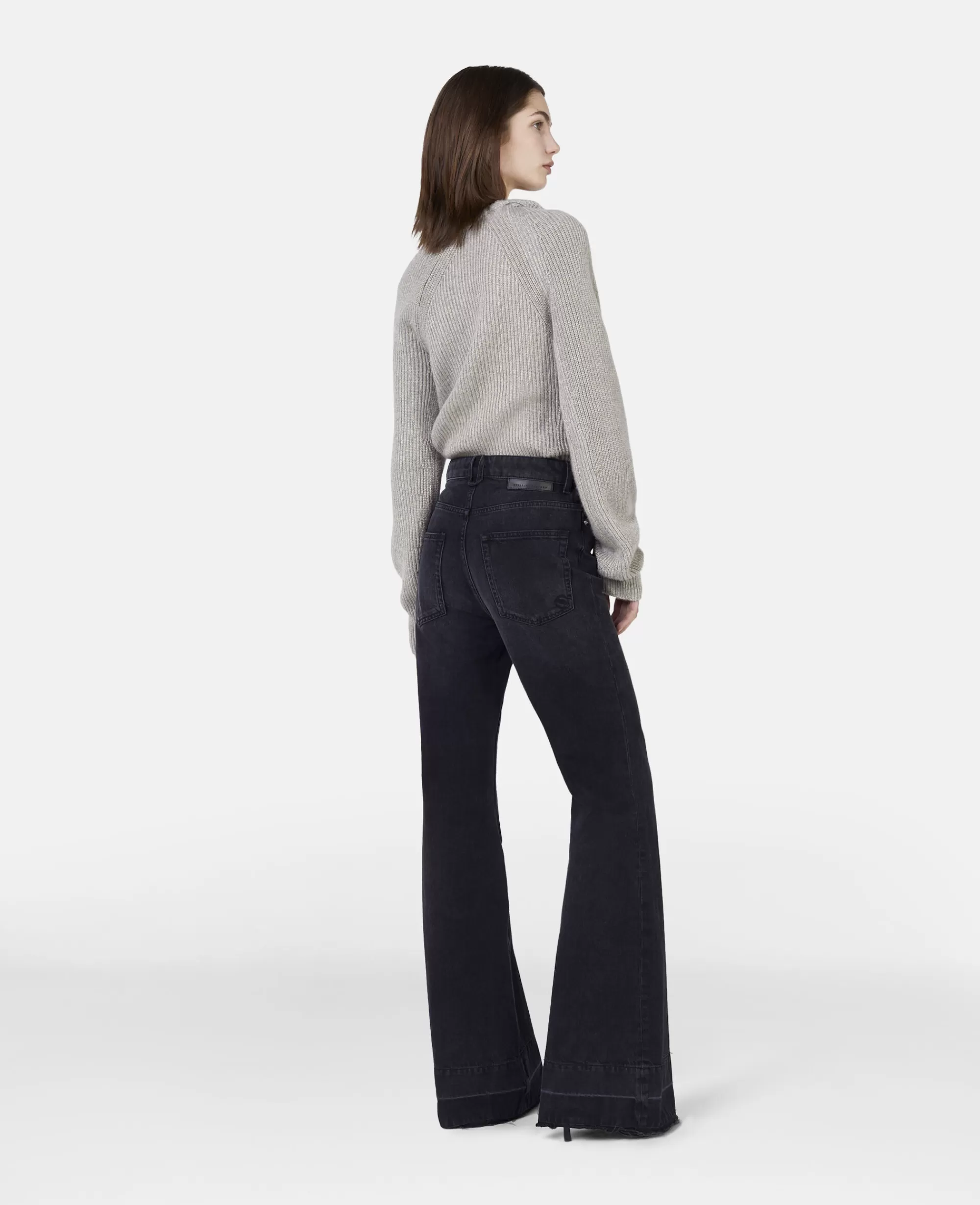 Donna Stella McCartney Denim>Jeans A Gamba Svasata Falabella