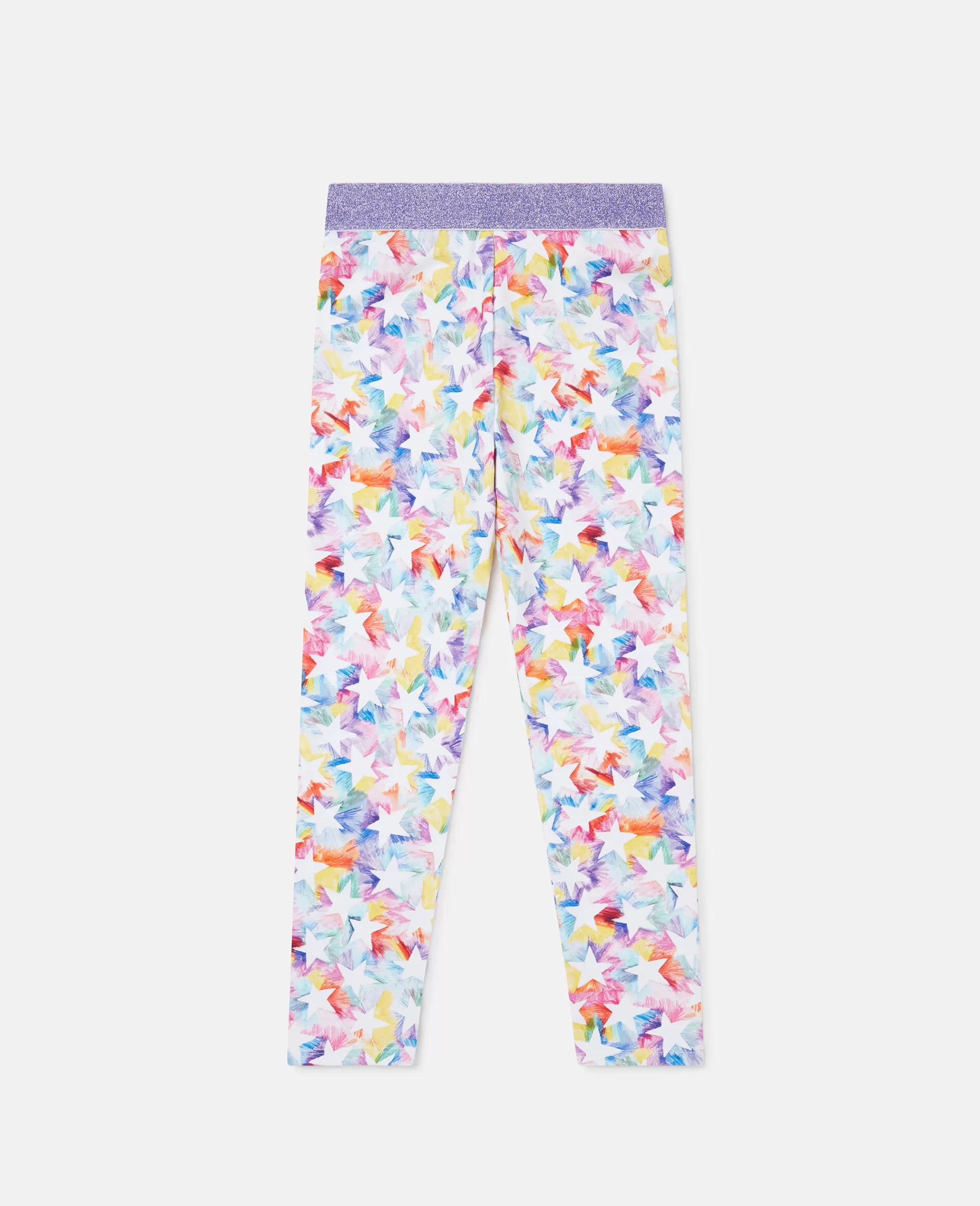 Bambini Stella McCartney Pantaloni E Shorts>Leggings Con Profilo Stella Arcobaleno