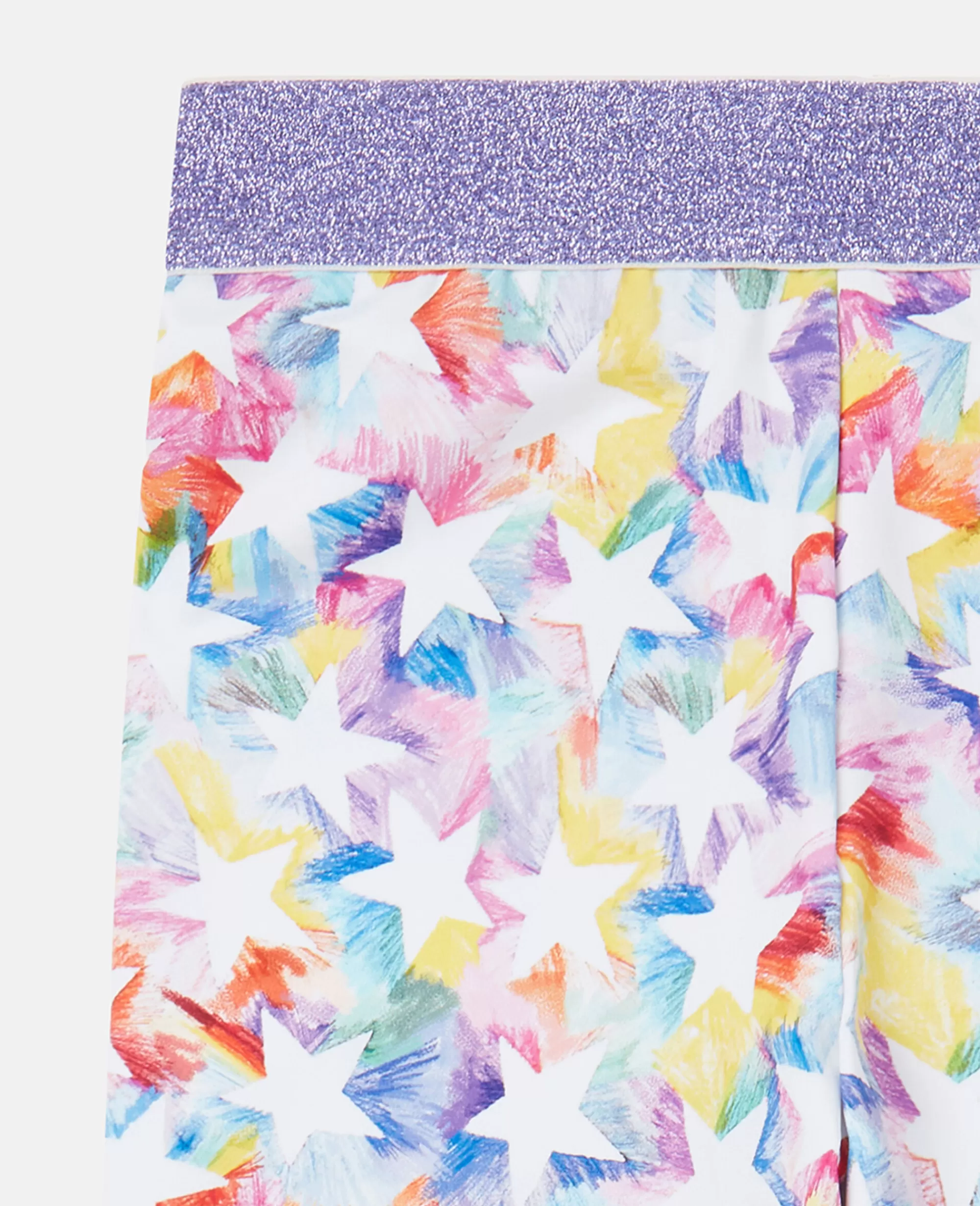 Bambini Stella McCartney Pantaloni E Shorts>Leggings Con Profilo Stella Arcobaleno