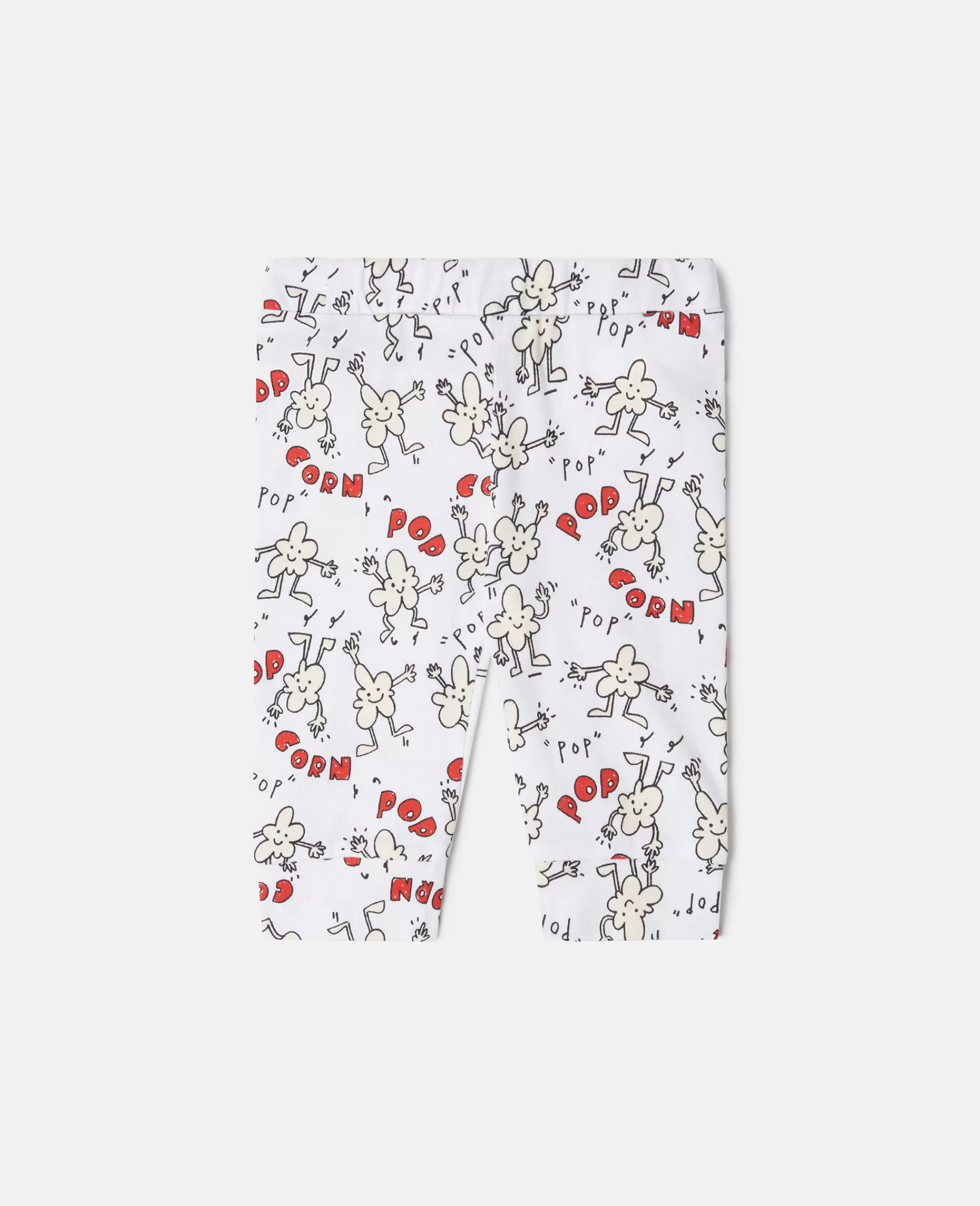 Bambini Stella McCartney Pantaloni E Shorts>Leggings Con Stampa Popcorn