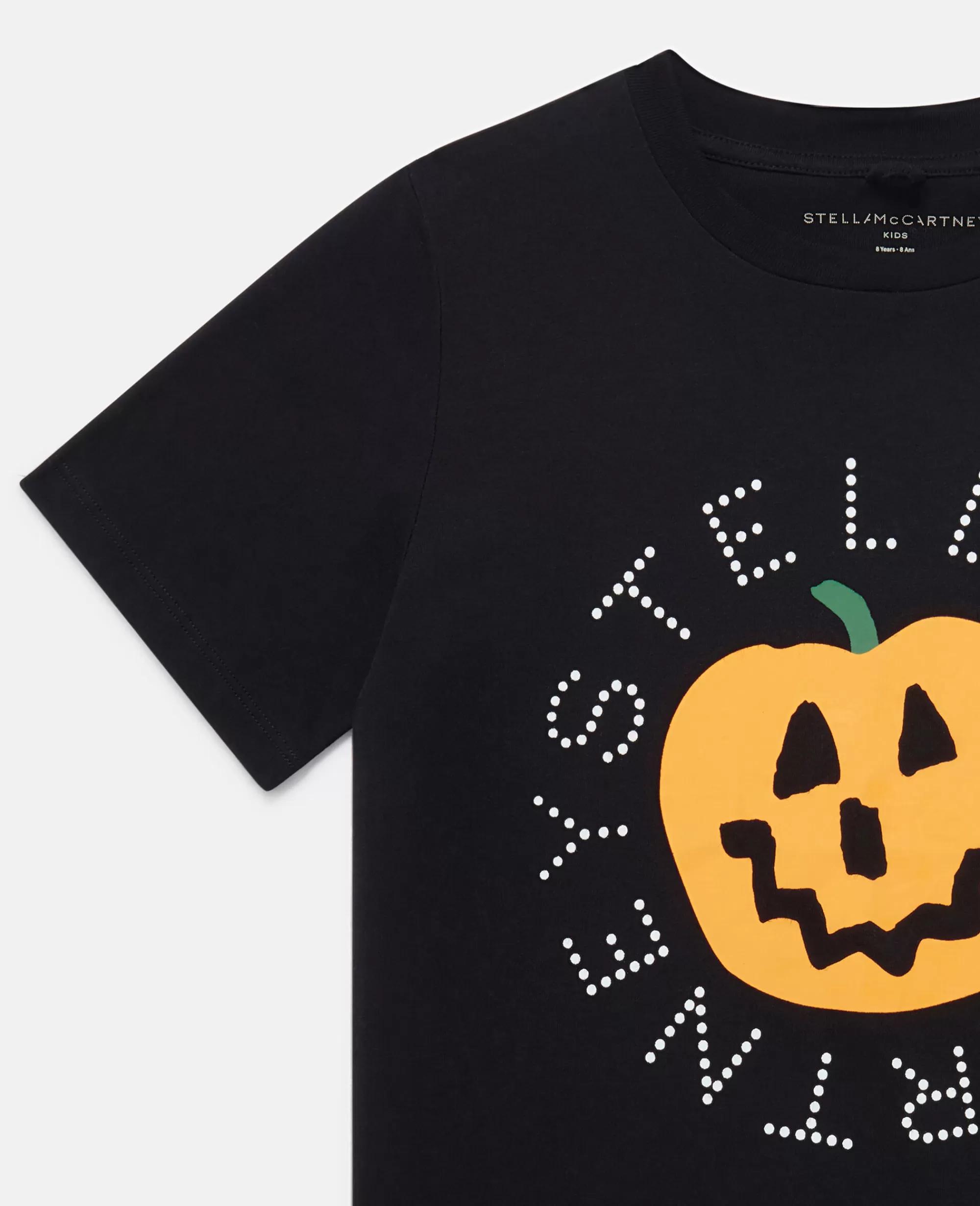 Bambini Stella McCartney T-Shirt>Logo Pumpkin Print T-Shirt