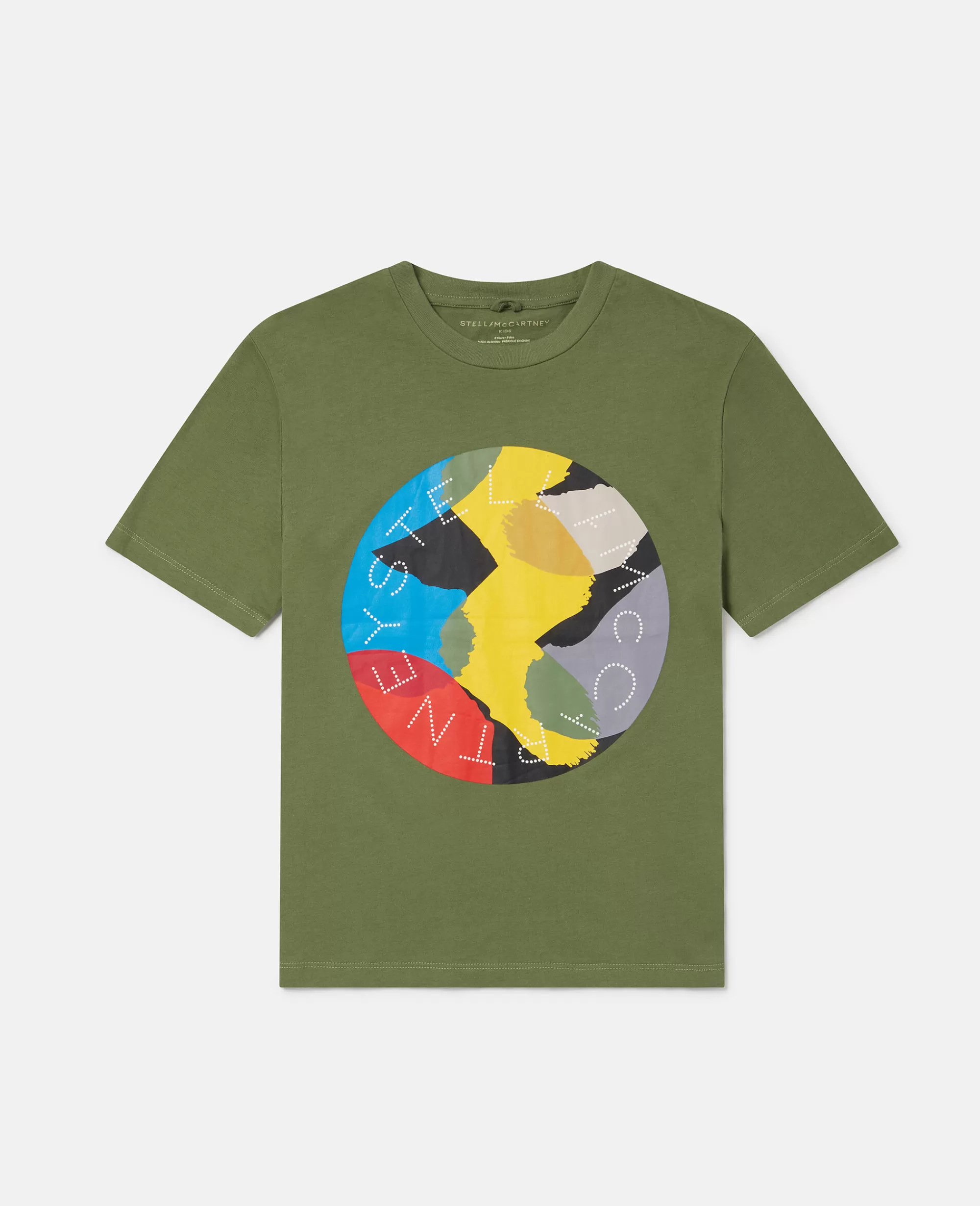 Bambini Stella McCartney T-Shirt>Logo Smudge Print T-Shirt