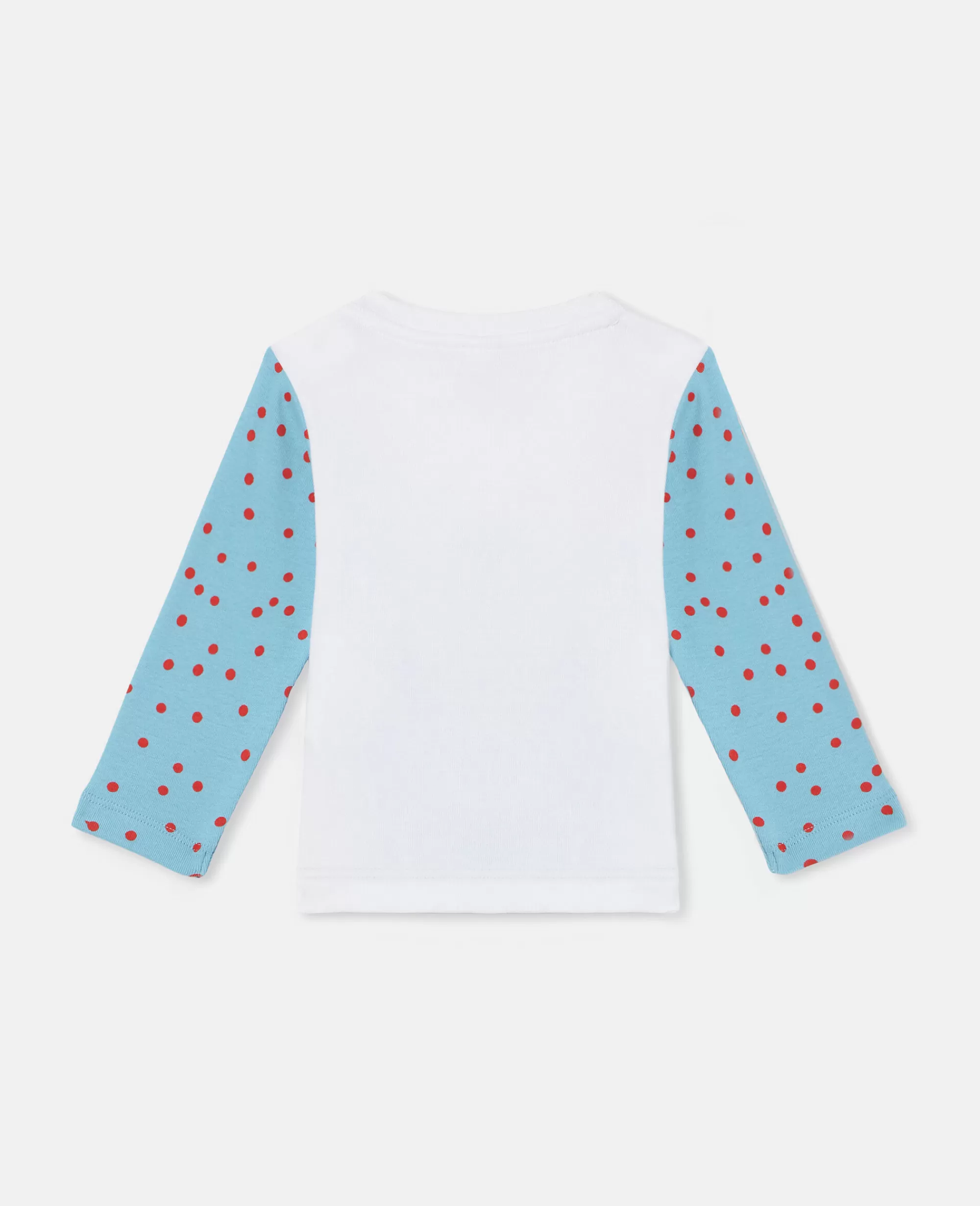 Bambini Stella McCartney T-Shirt>Maglietta A Maniche Lunghe Con Stampa Gatto