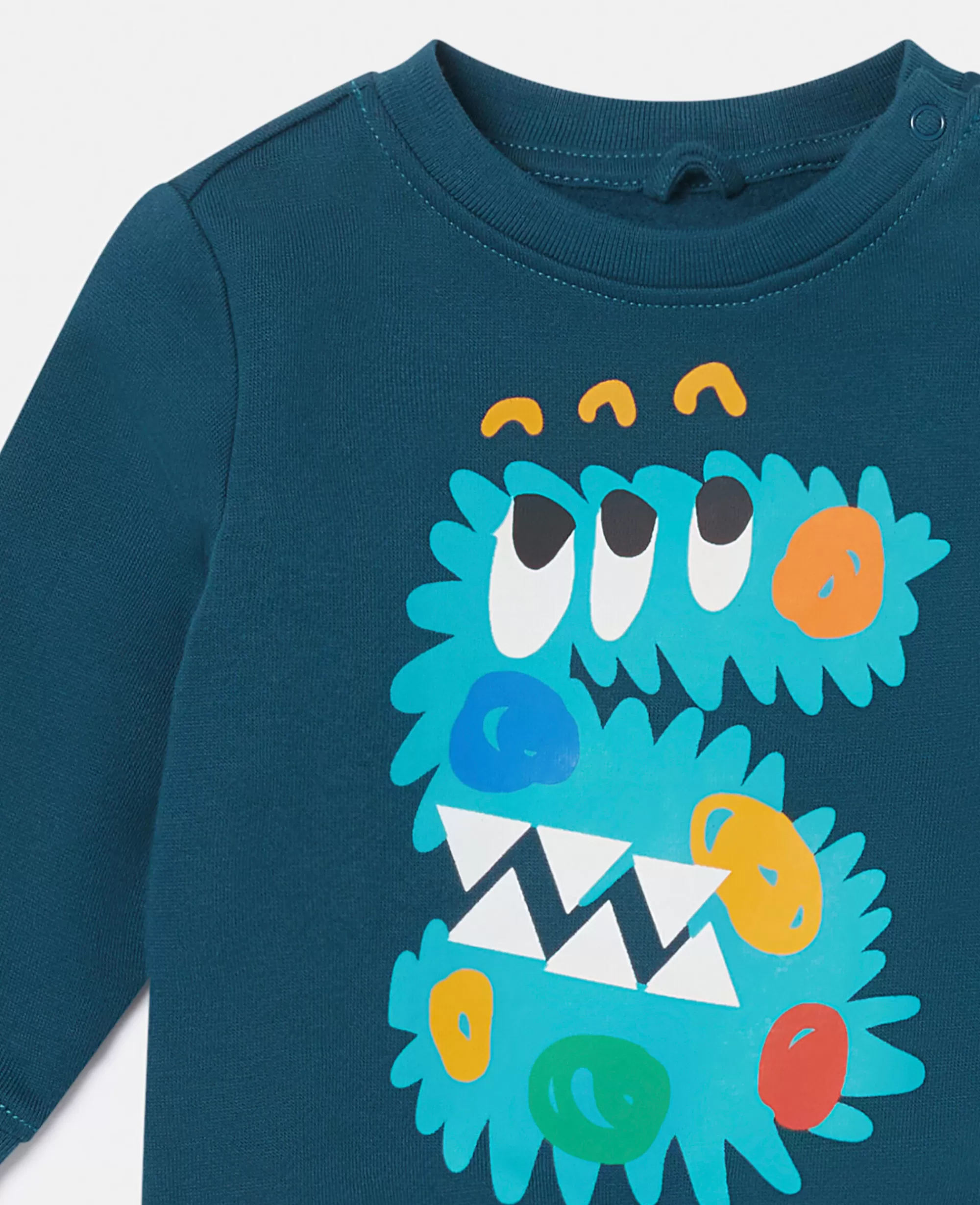 Bambini Stella McCartney T-Shirt>Maglietta A Maniche Lunghe Mostro S