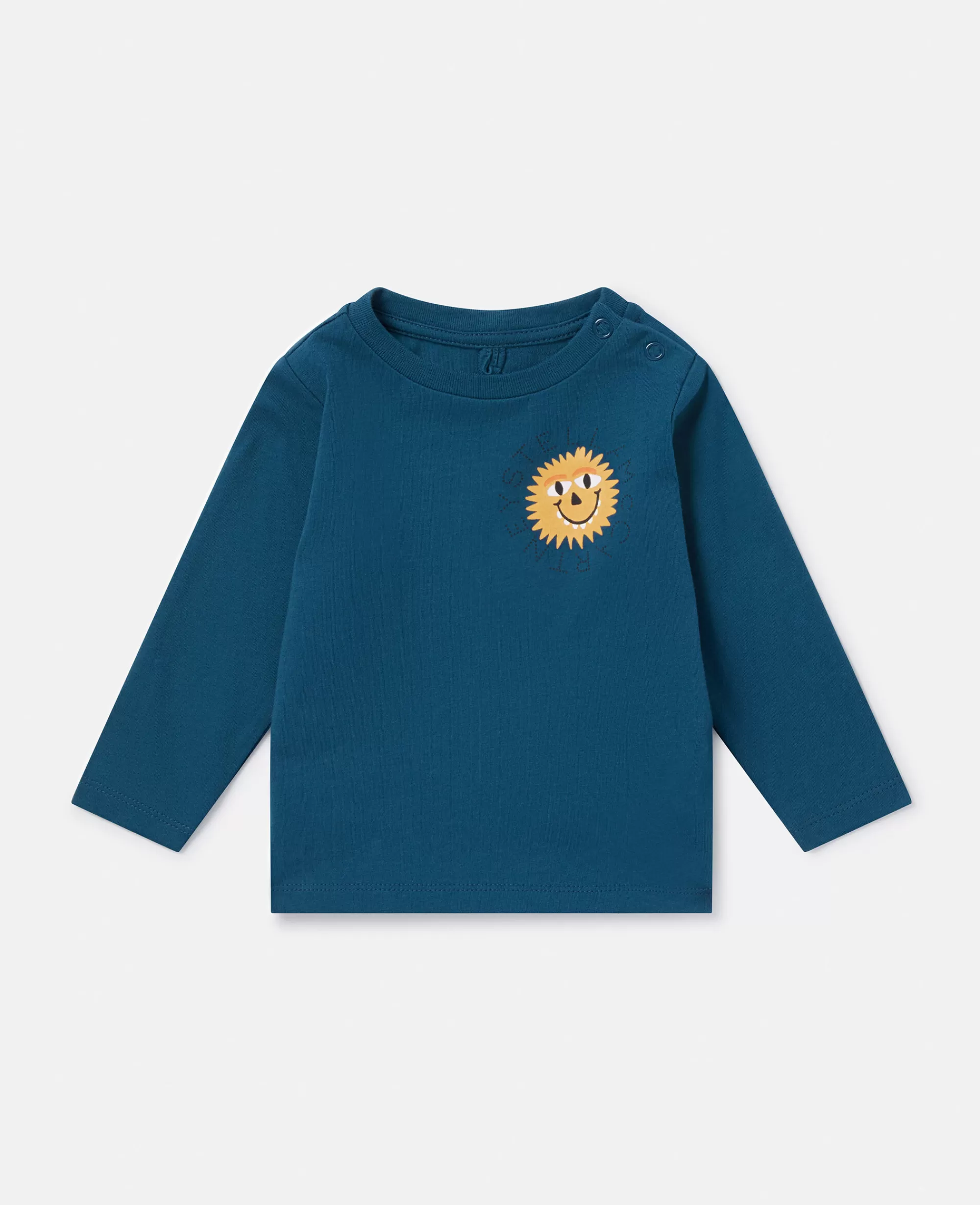 Bambini Stella McCartney T-Shirt>Maglietta A Maniche Lunghe Mostro Sole