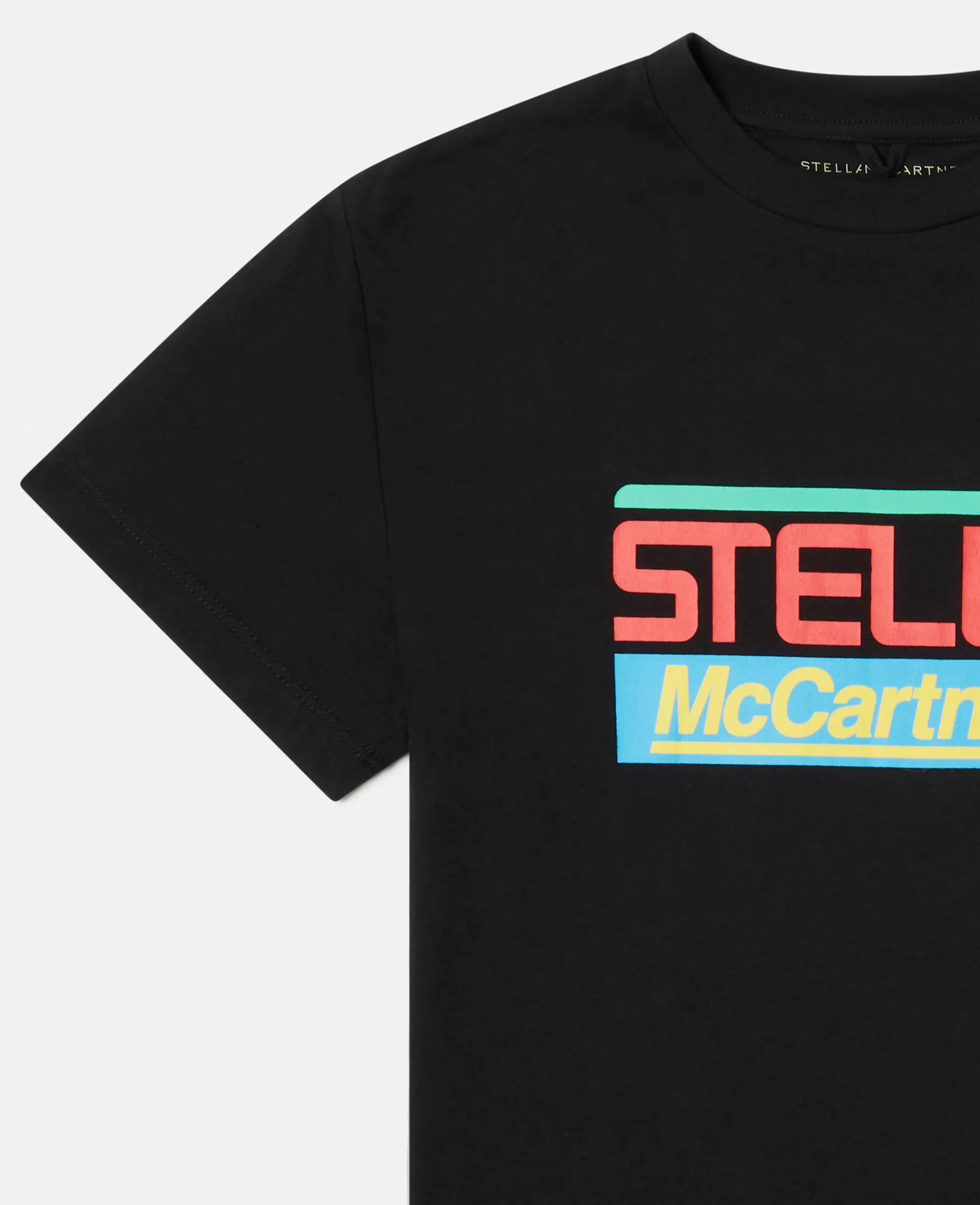 Bambini Stella McCartney T-Shirt>Maglietta Active Oversize Logo Stella Stampato