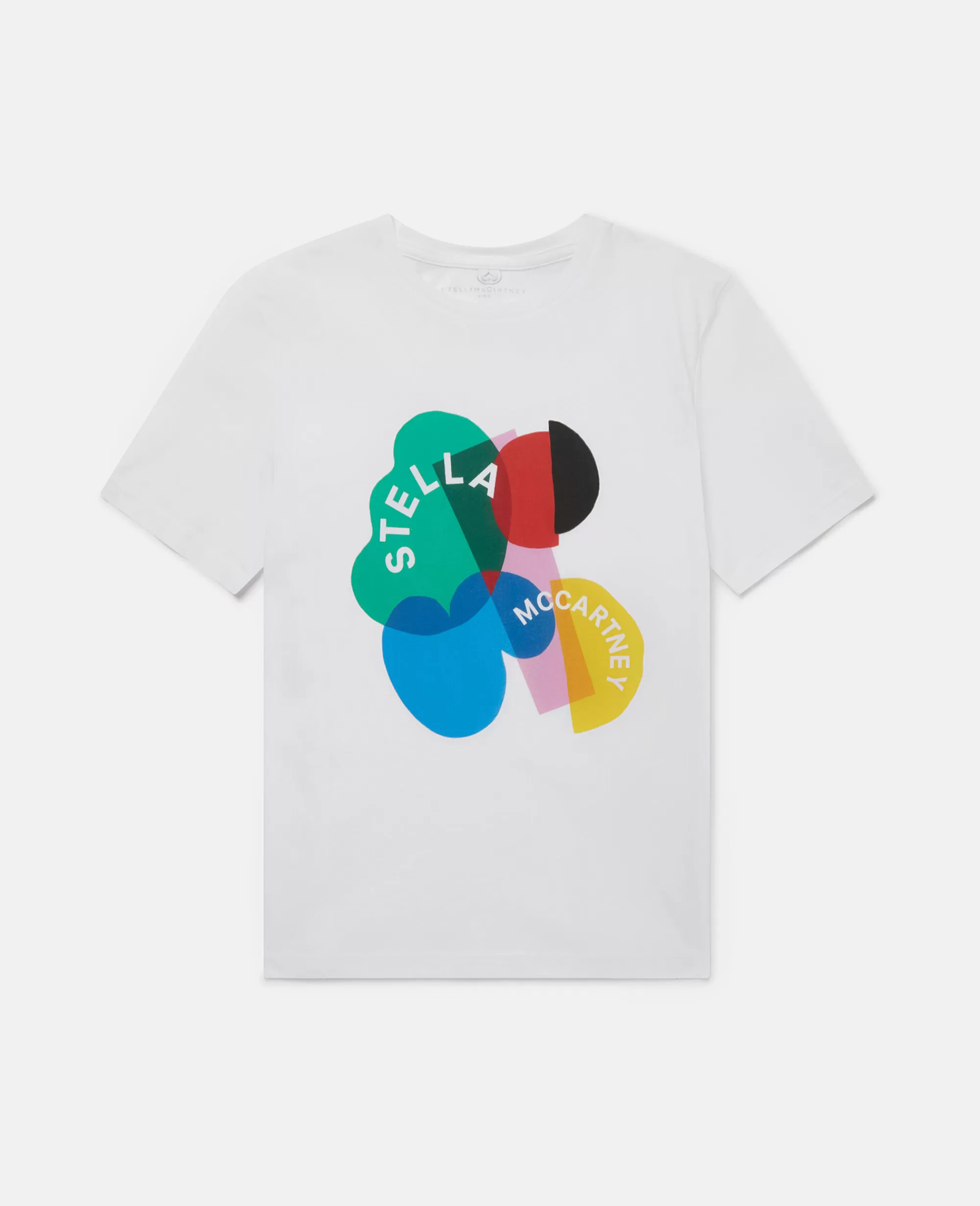 Bambini Stella McCartney T-Shirt>Maglietta Con Forme Geometriche