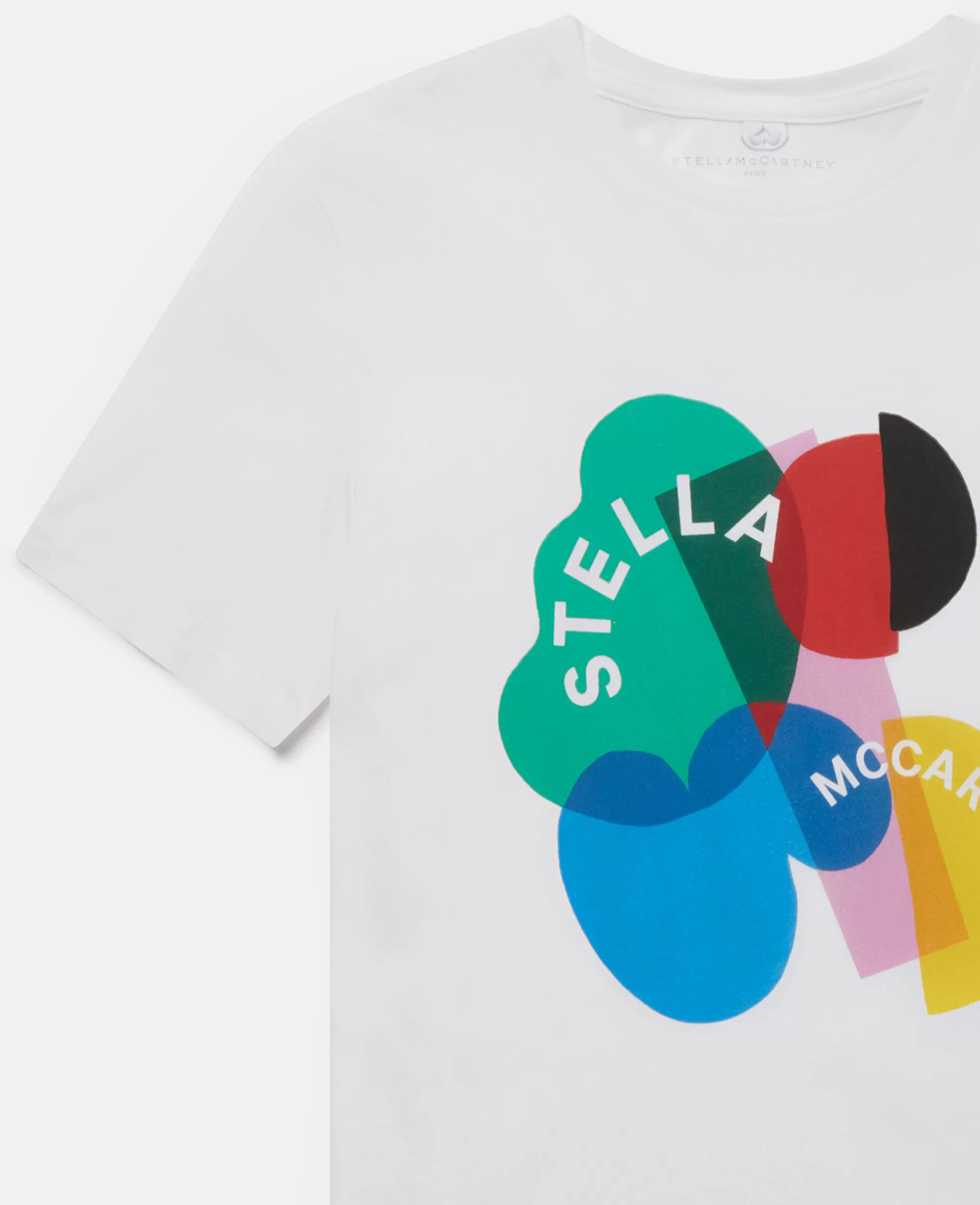 Bambini Stella McCartney T-Shirt>Maglietta Con Forme Geometriche