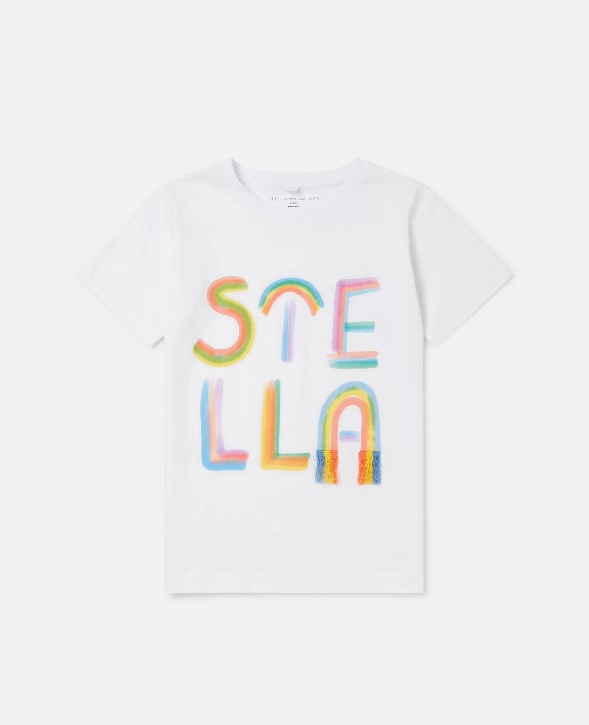 Bambini Stella McCartney T-Shirt>Maglietta Con Logo Stella Arcobaleno