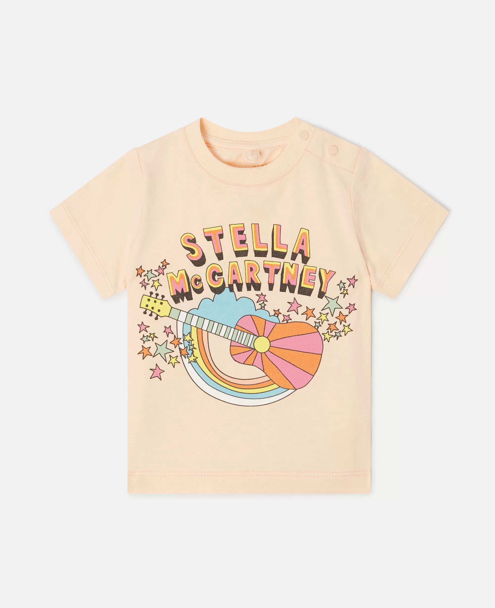 Bambini Stella McCartney T-Shirt>Maglietta Con Logo Stella Festival Stampato