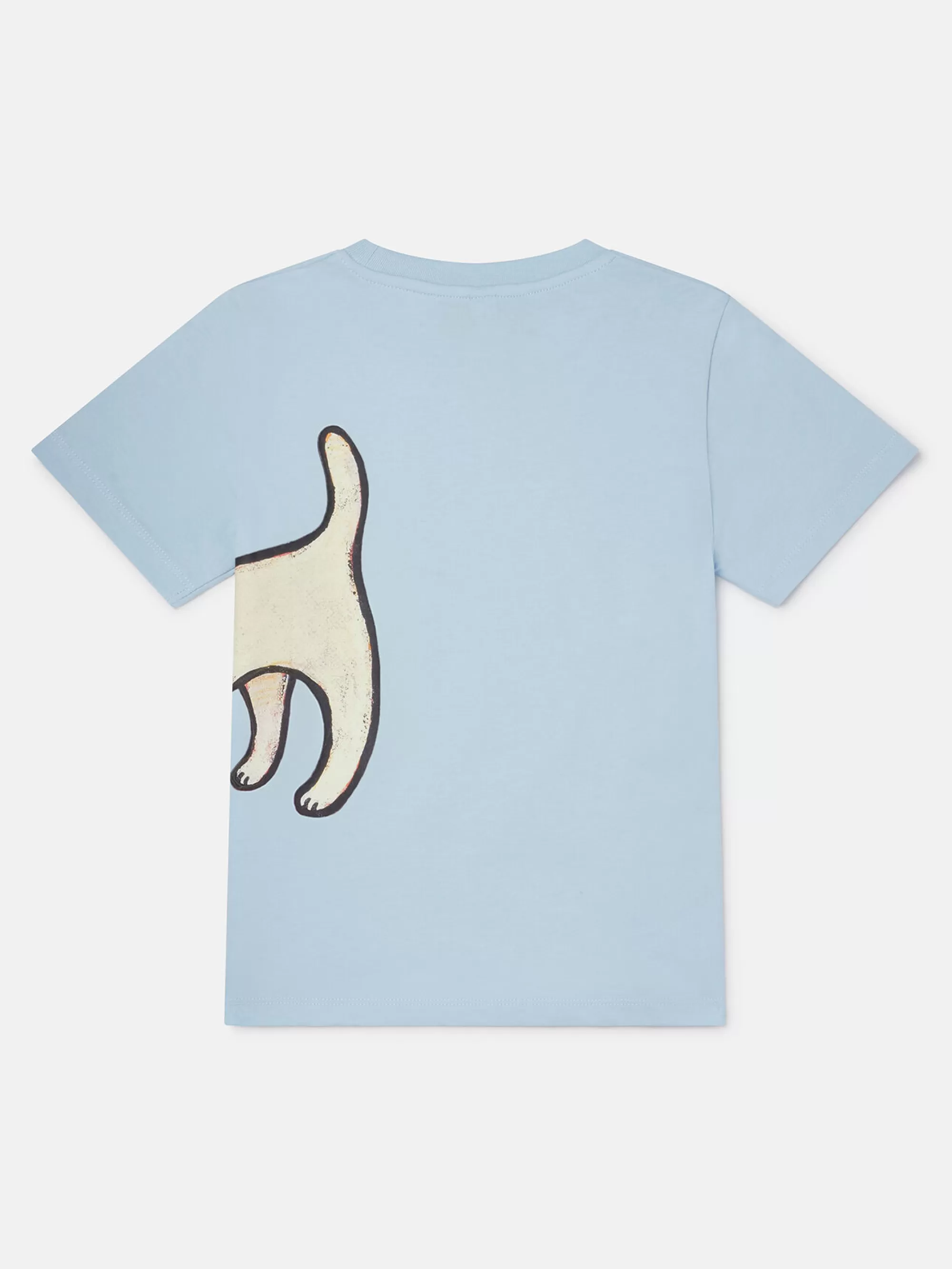 Bambini Stella McCartney T-Shirt>Maglietta Con Motivo Lonesome Puppy