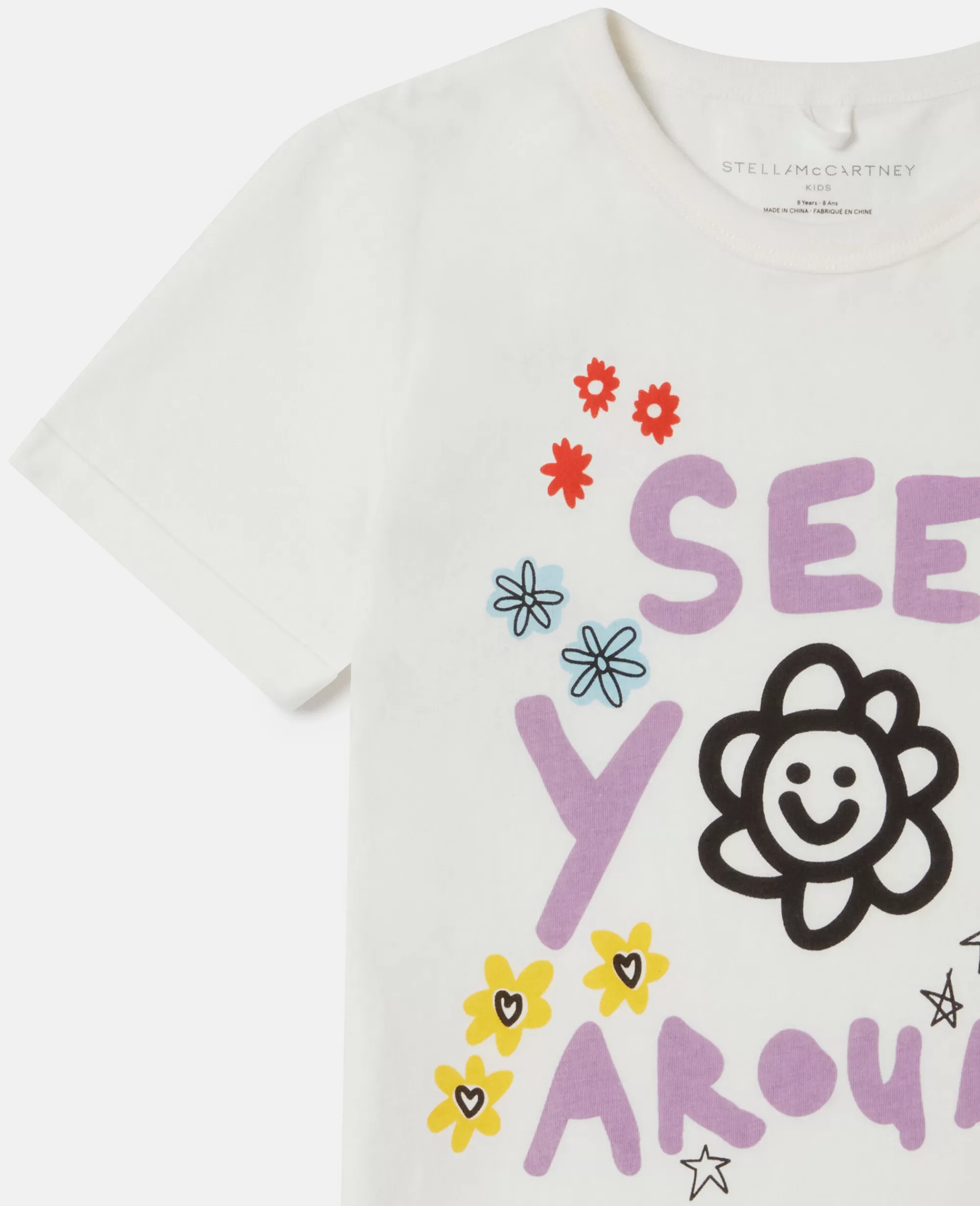 Bambini Stella McCartney T-Shirt>Maglietta Con Motivo See You Around