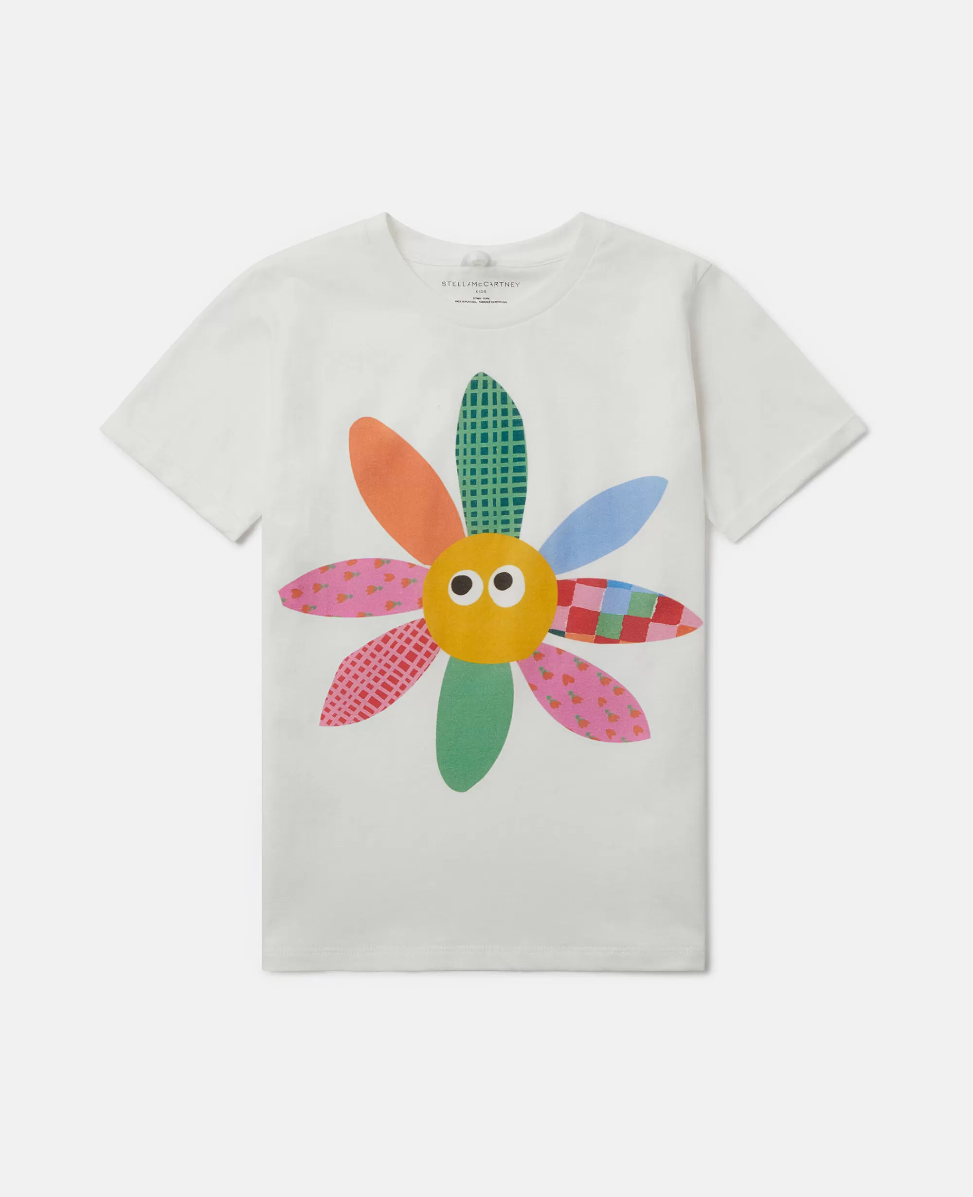 Bambini Stella McCartney T-Shirt>Maglietta Con Ricamo Fiore