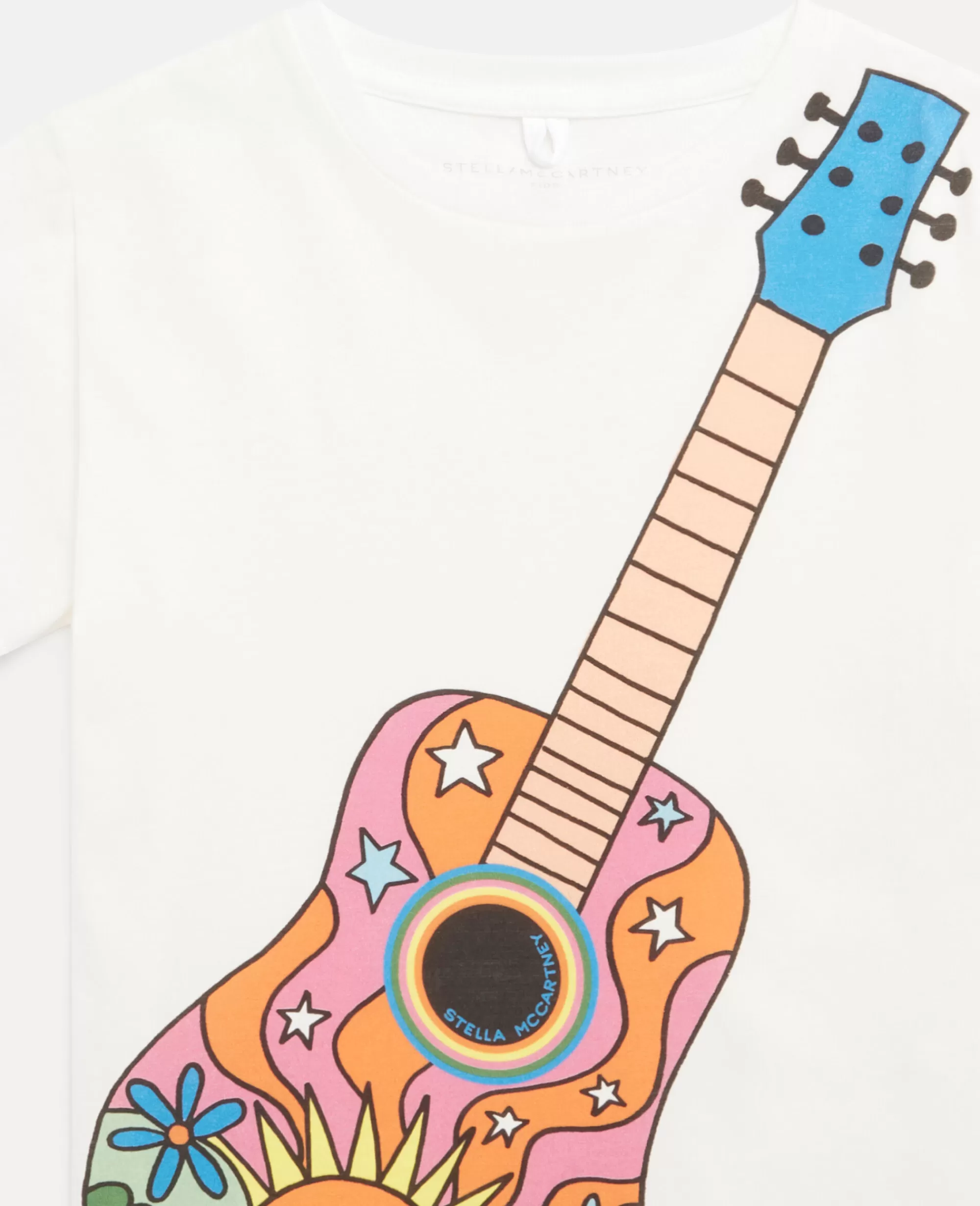 Bambini Stella McCartney T-Shirt>Maglietta Con Stampa Chitarra