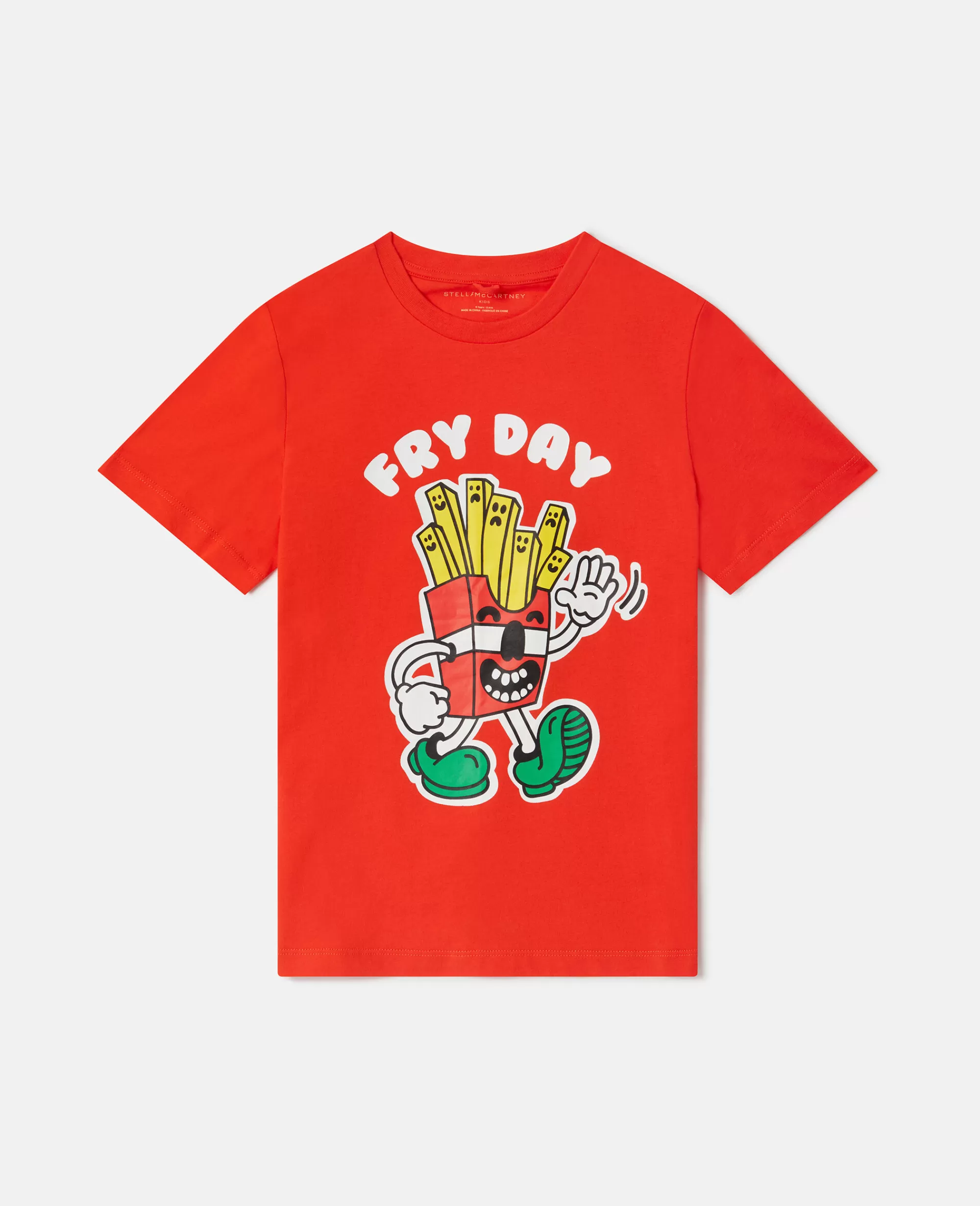 Bambini Stella McCartney T-Shirt>Maglietta Con Stampa Fry Day