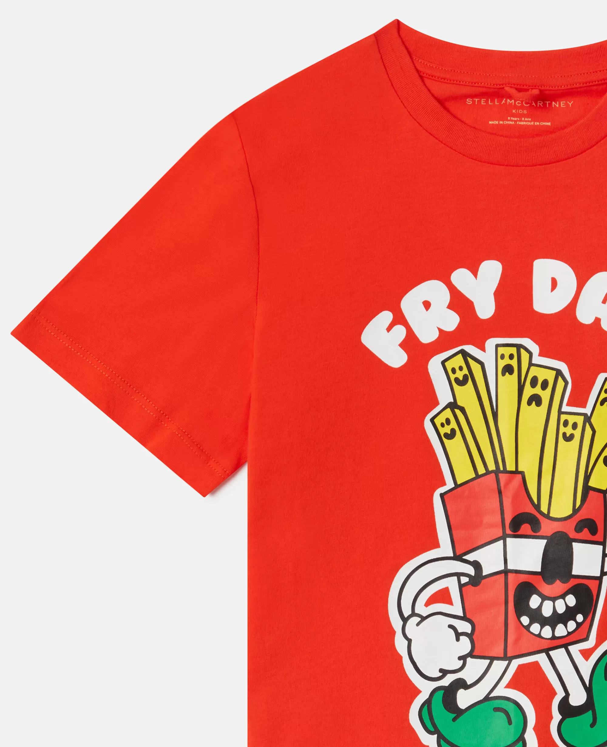 Bambini Stella McCartney T-Shirt>Maglietta Con Stampa Fry Day