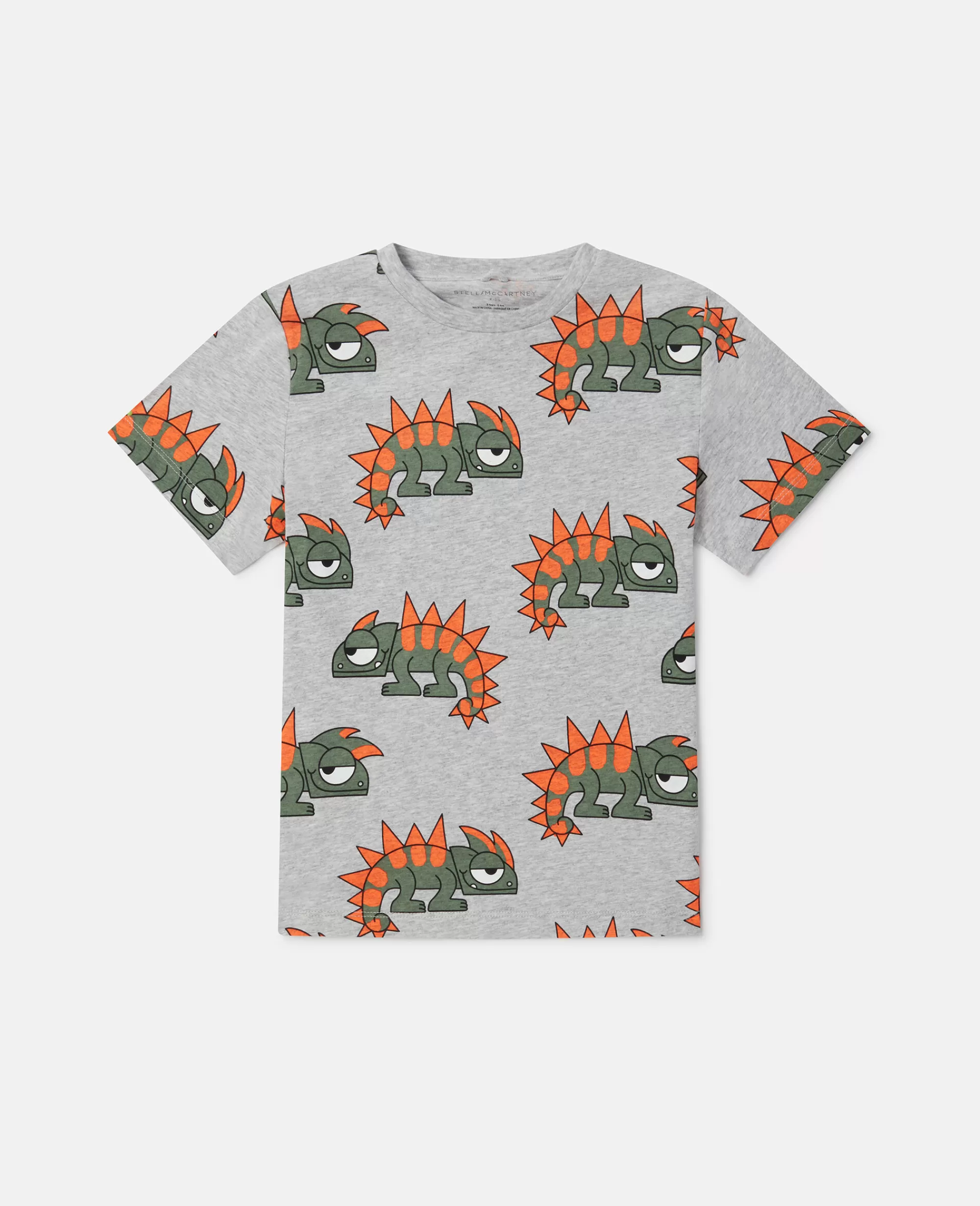 Bambini Stella McCartney T-Shirt>Maglietta Con Stampa Geco