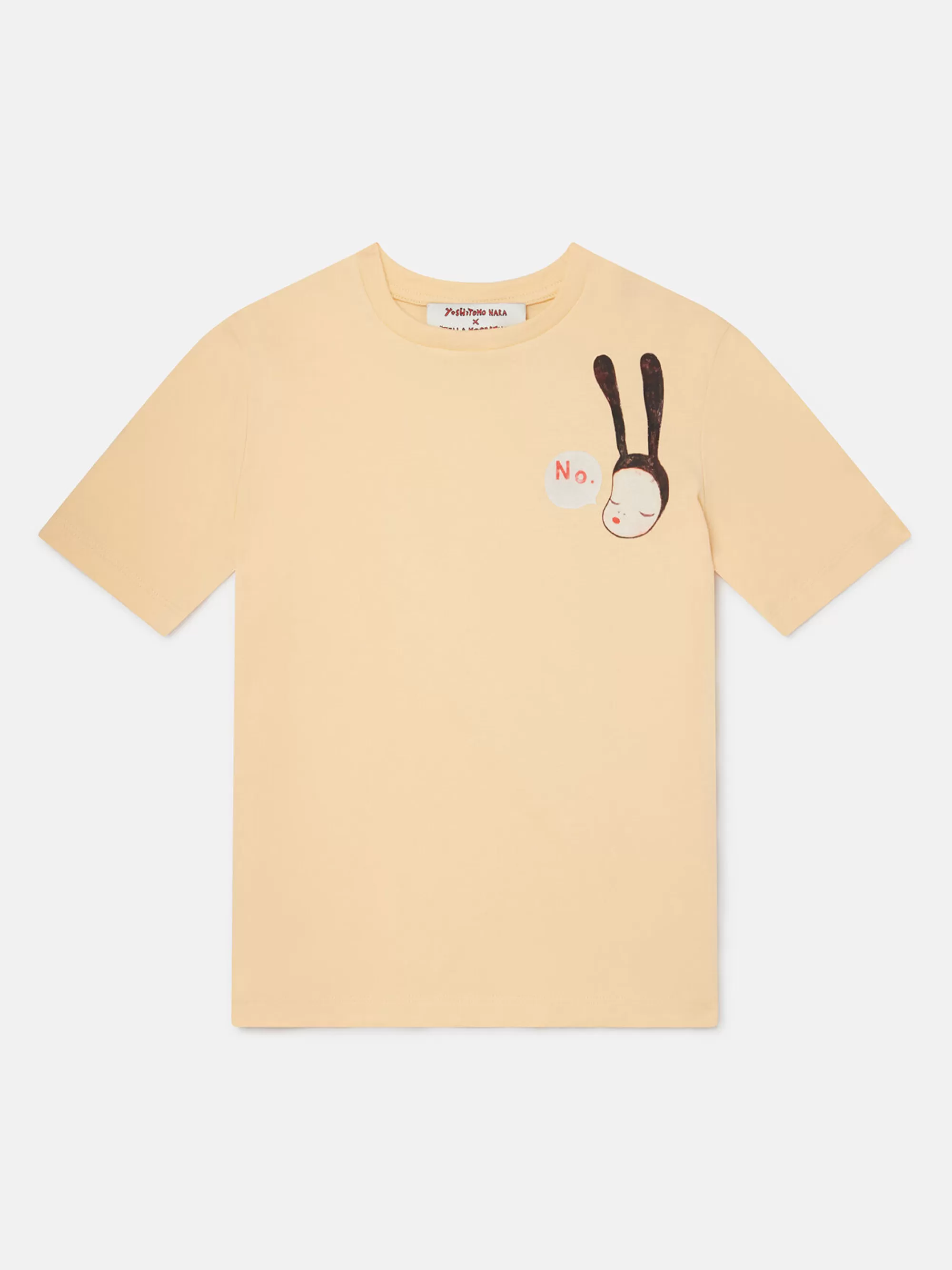 Bambini Stella McCartney T-Shirt>Maglietta Con Stampa Little Black Bunny