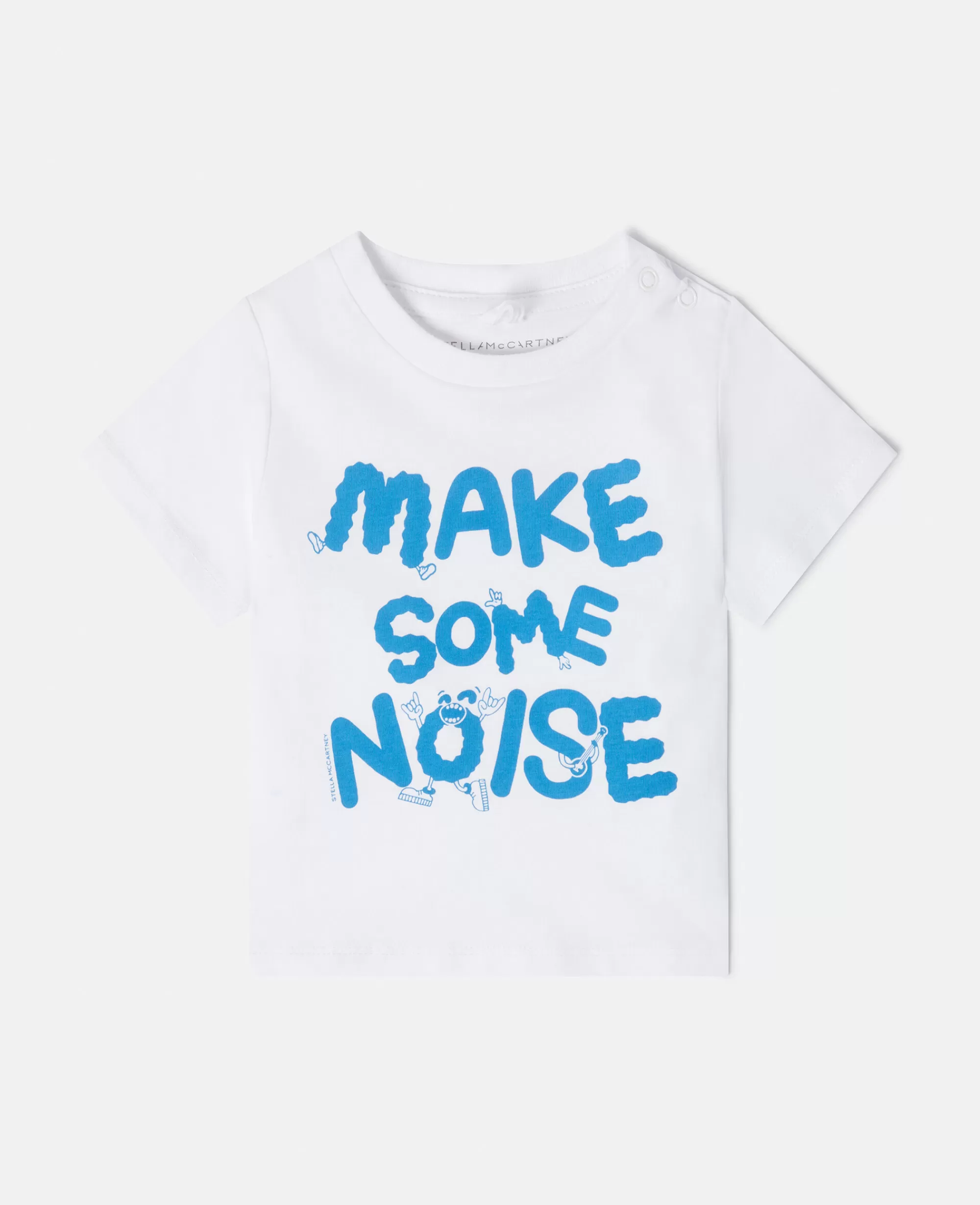 Bambini Stella McCartney T-Shirt>Maglietta Con Stampa Make Some Noise