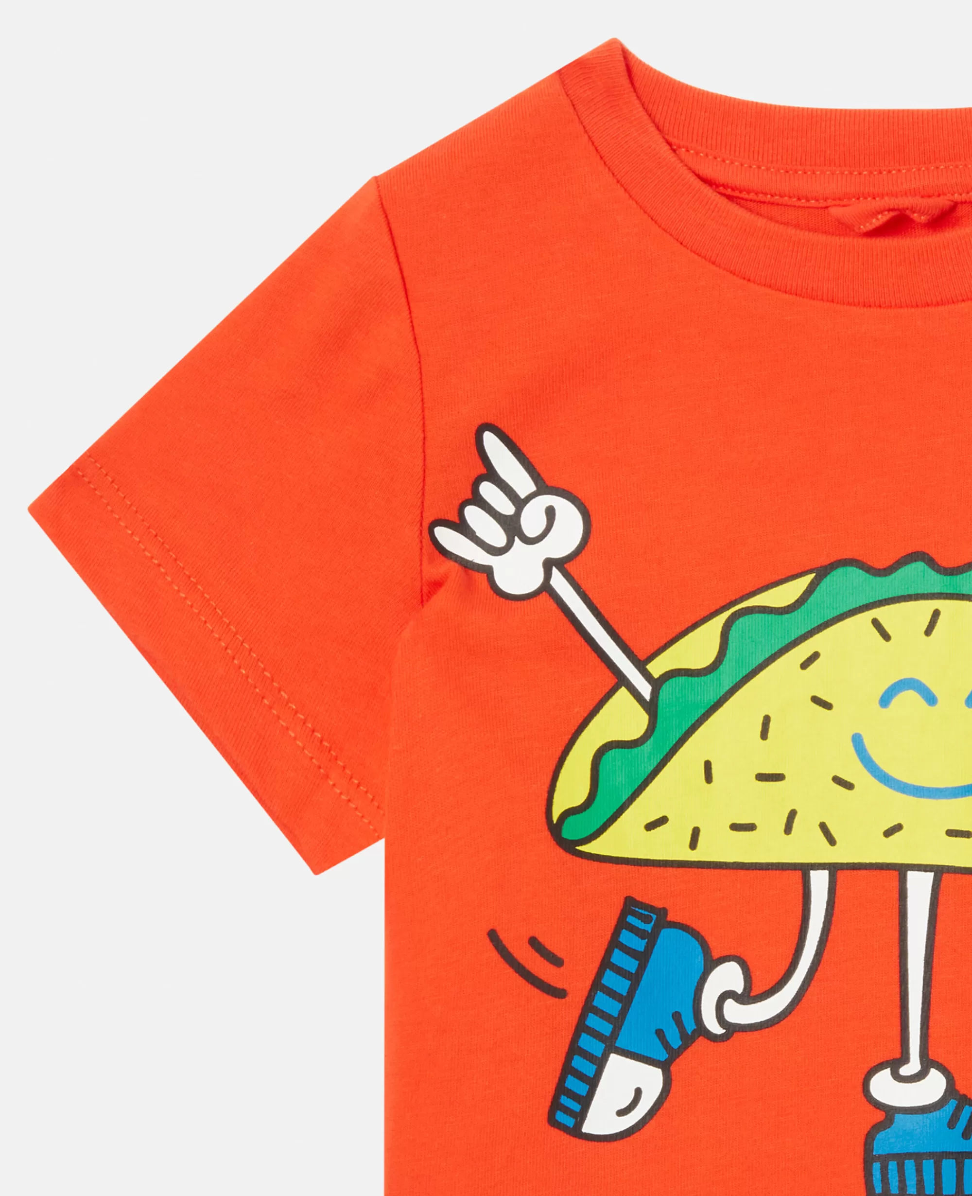 Bambini Stella McCartney T-Shirt>Maglietta Con Stampa Taco