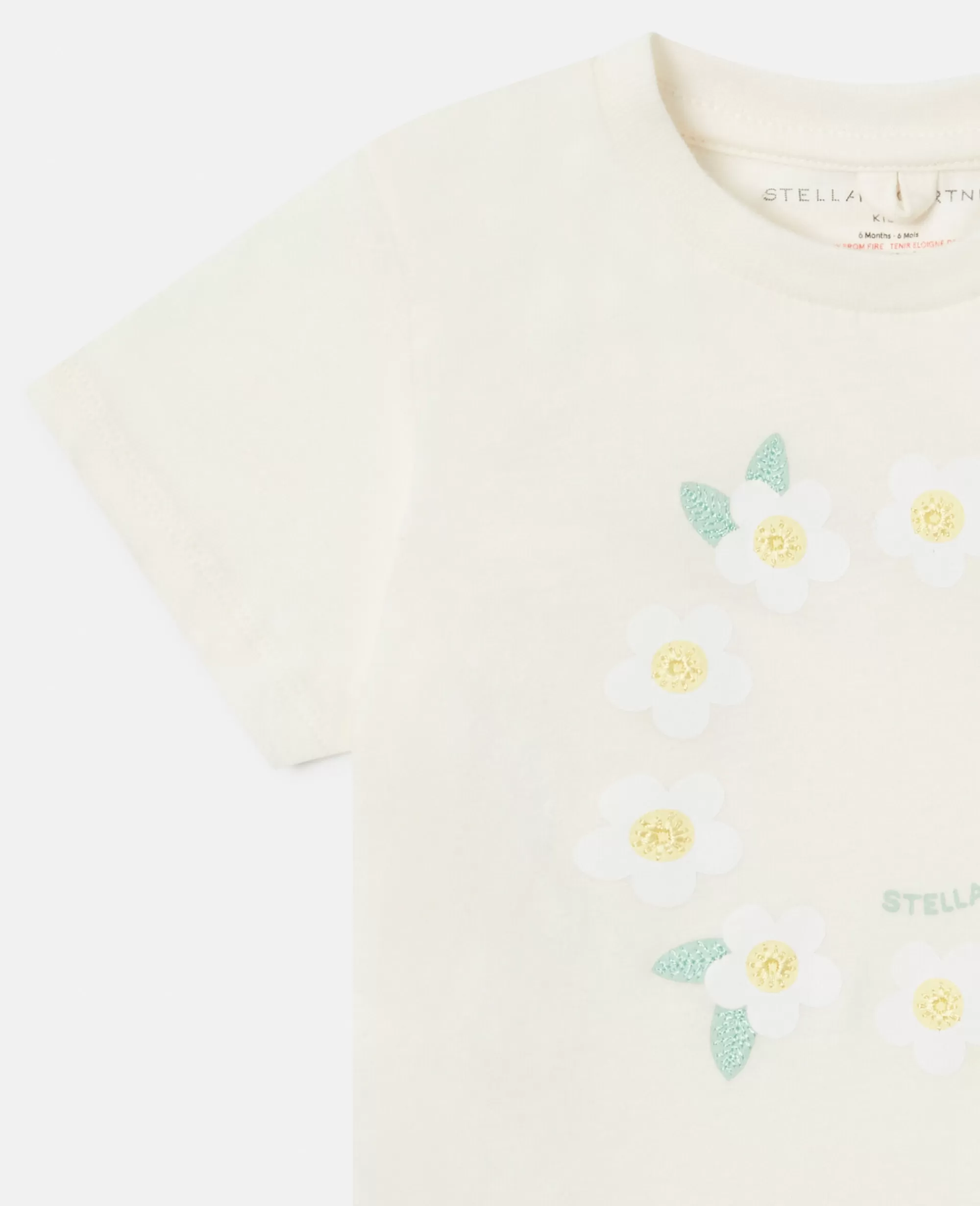 Bambini Stella McCartney T-Shirt>Maglietta Coroncina Di Margherite