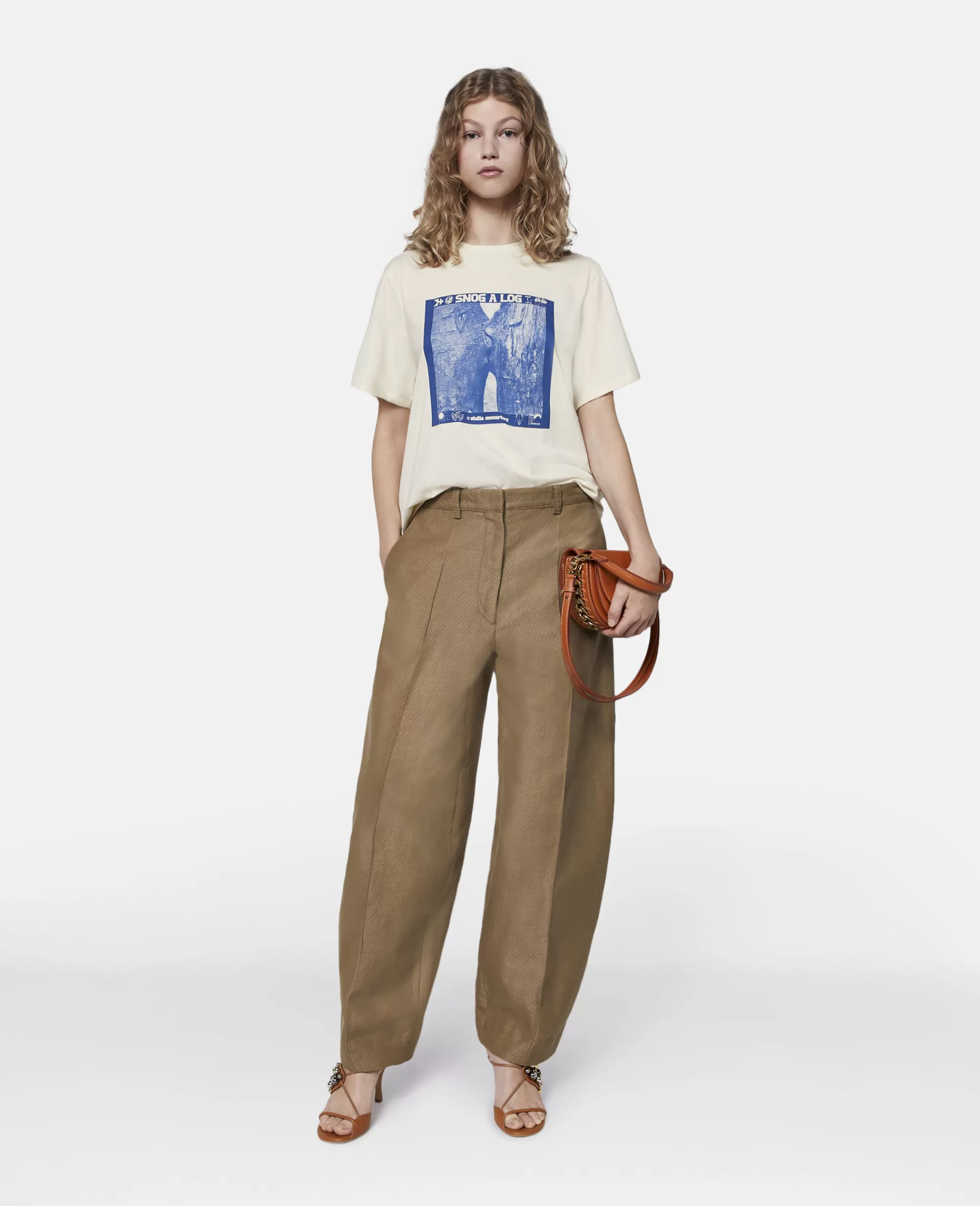 Donna Stella McCartney Camicie E Top>Maglietta In Cotone Rigenerato Snogalog