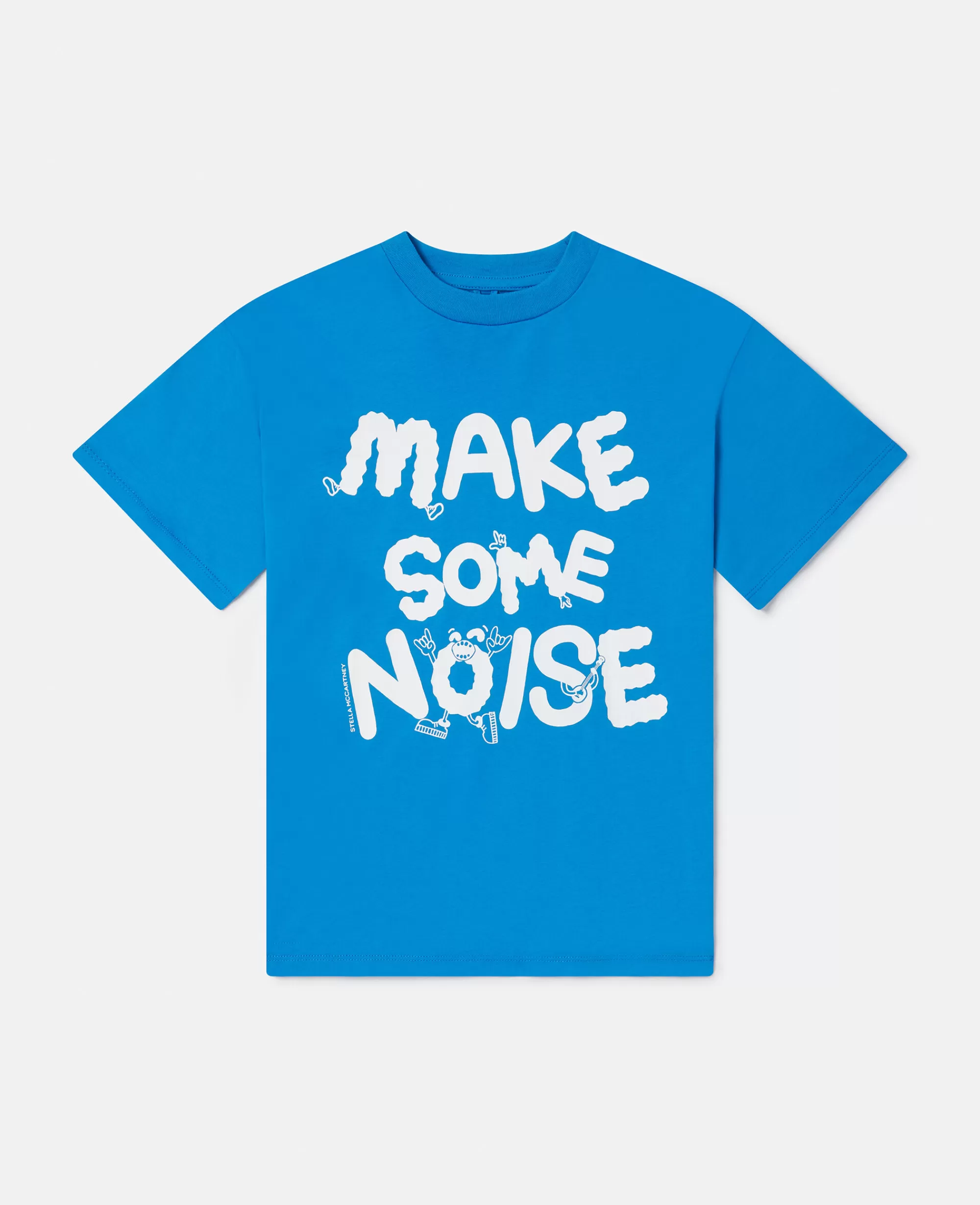 Bambini Stella McCartney T-Shirt>Maglietta Oversize Make Some Noise