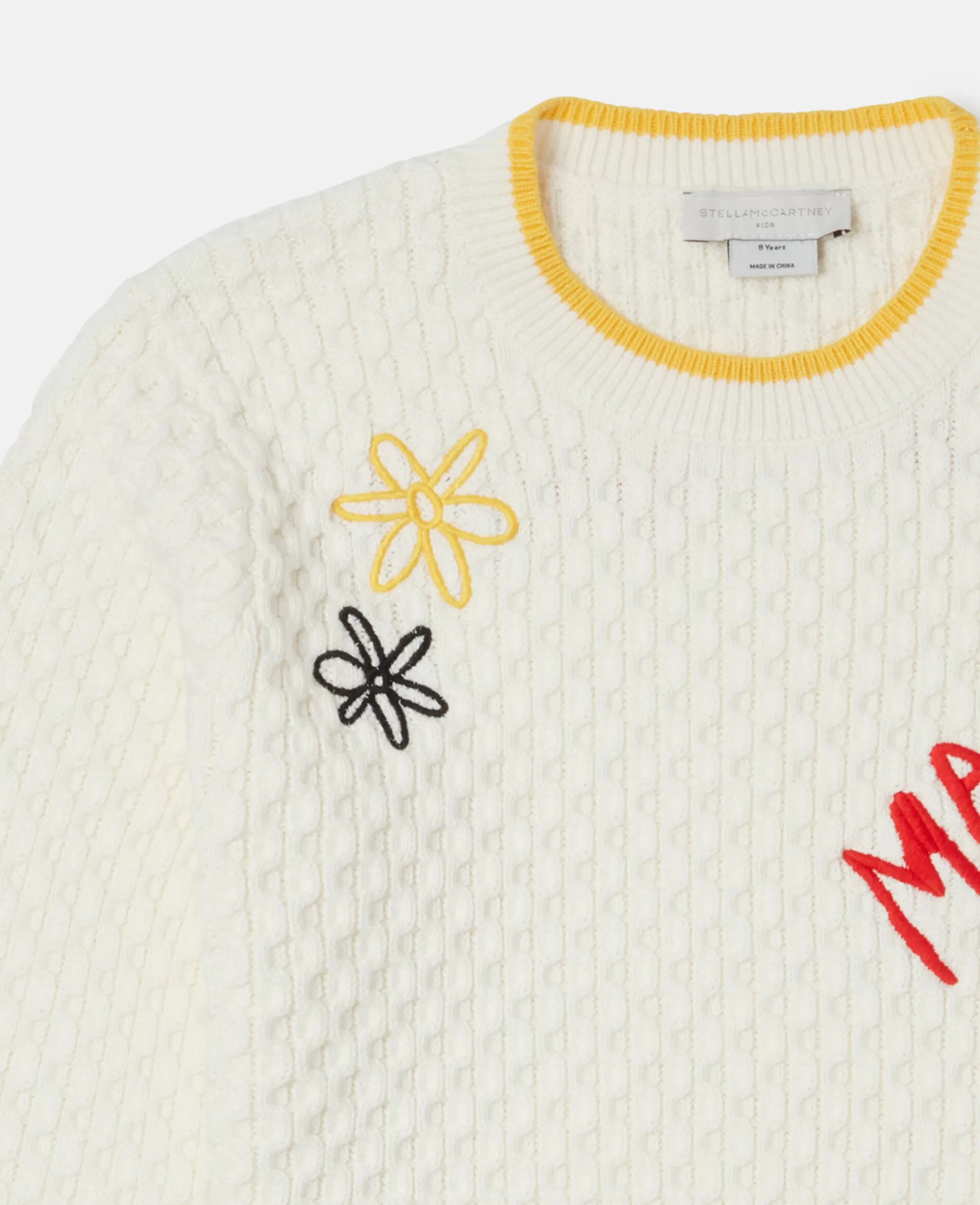 Bambini Stella McCartney Pullover E Cardigan>Maglione Con Ricamo Disegno