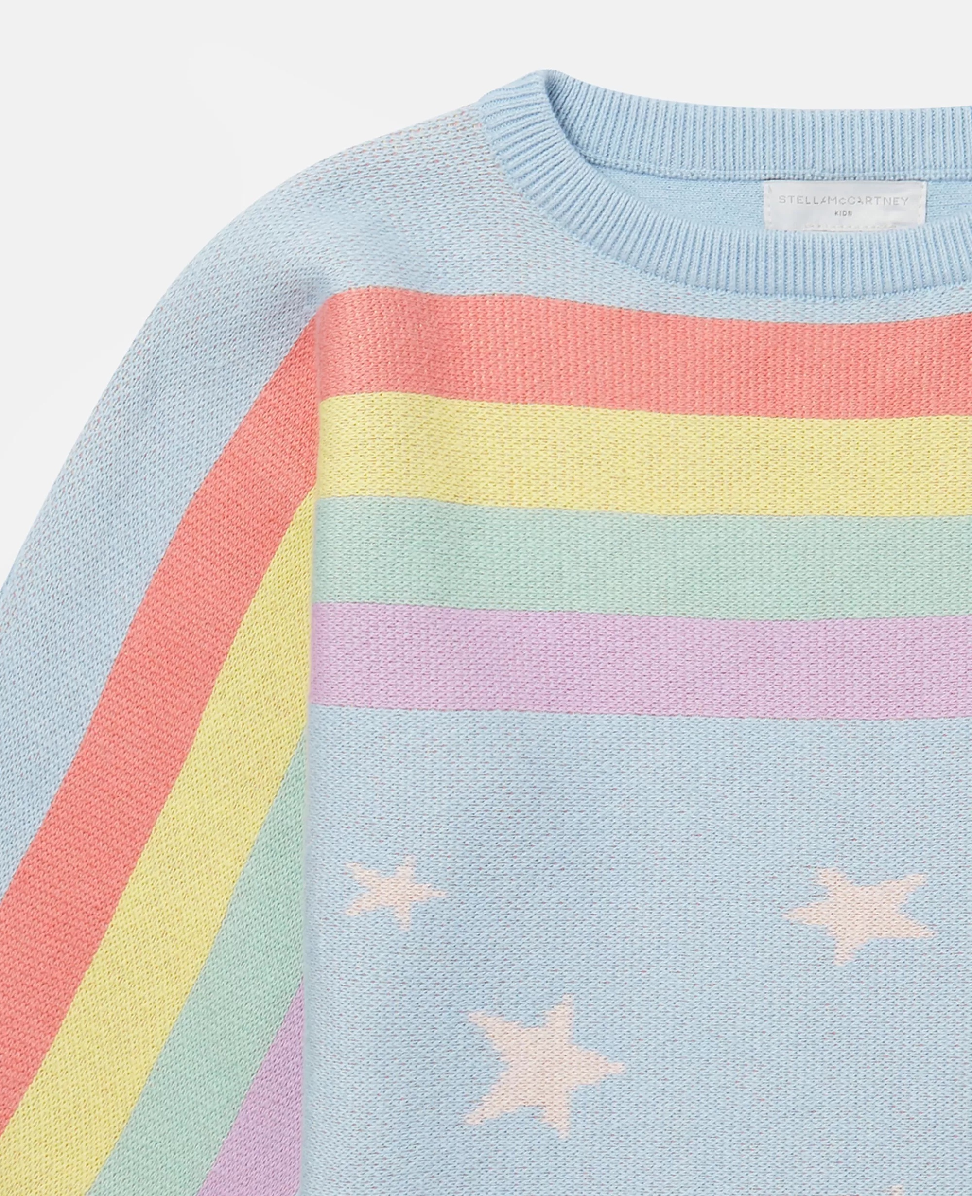 Bambini Stella McCartney Pullover E Cardigan>Maglione Con Stampa Stella Arcobaleno