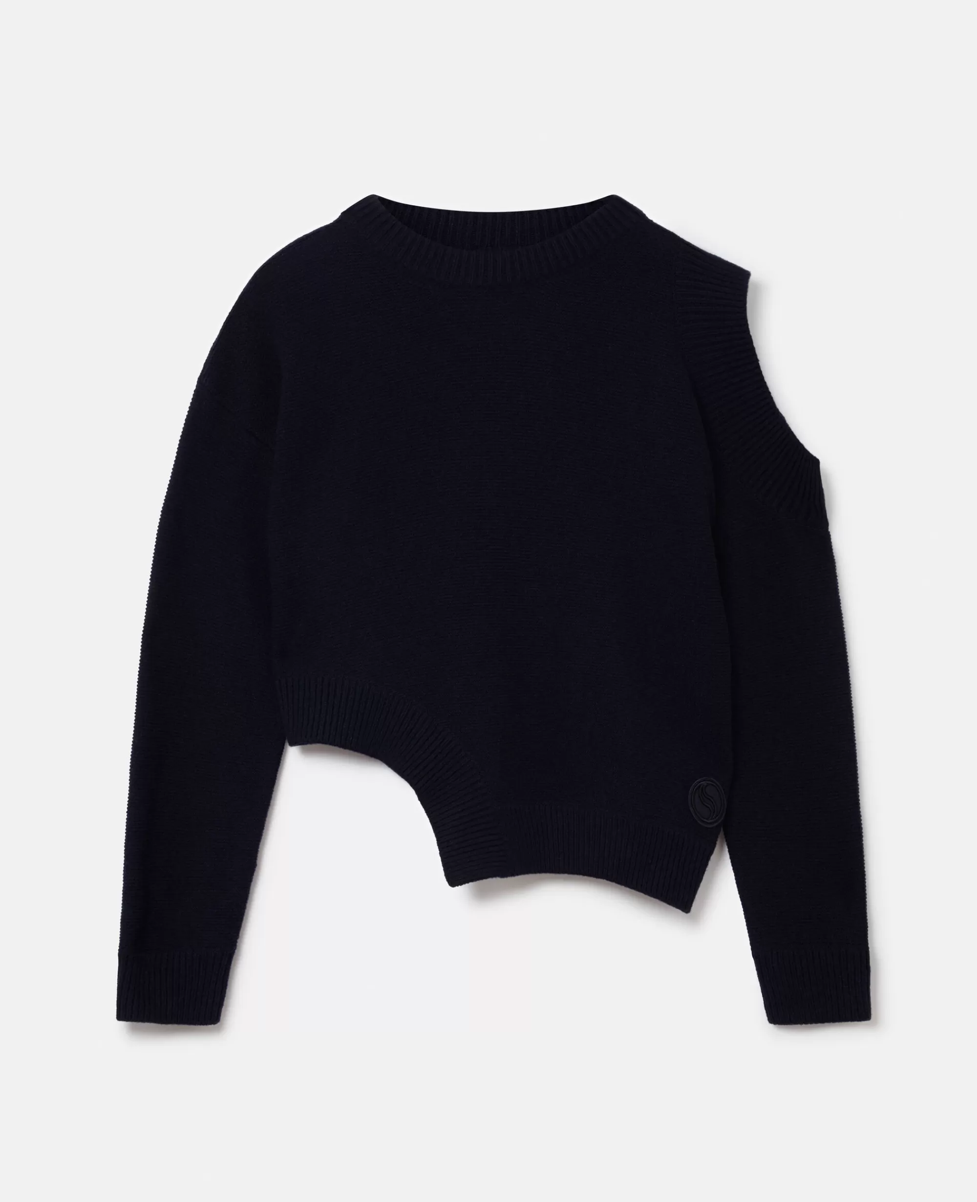 Donna Stella McCartney Maglieria>Maglione Cutout In Cashmere Rigenerato Swave