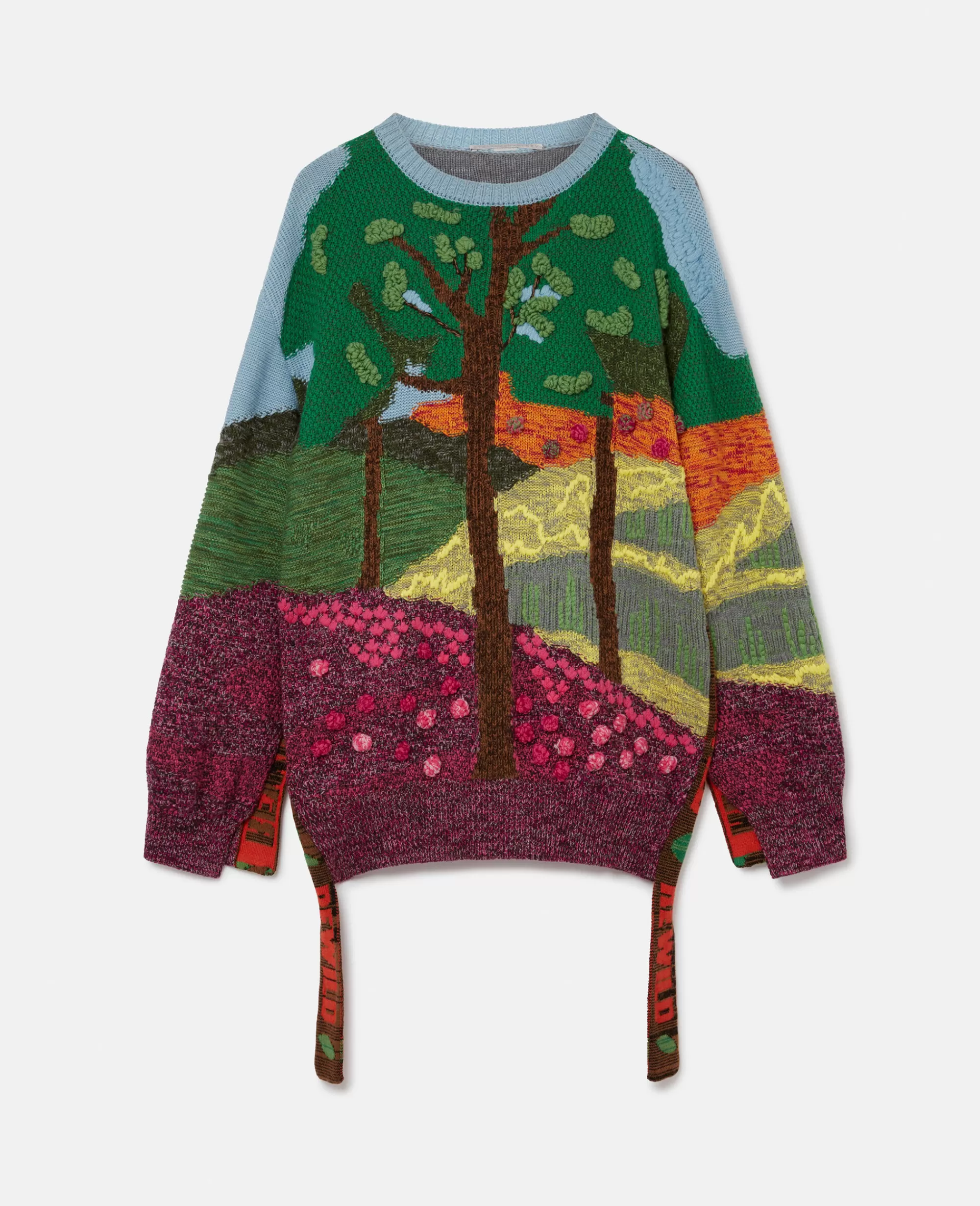 Donna Stella McCartney Maglieria>Maglione In Jacquard Albero Della Vita